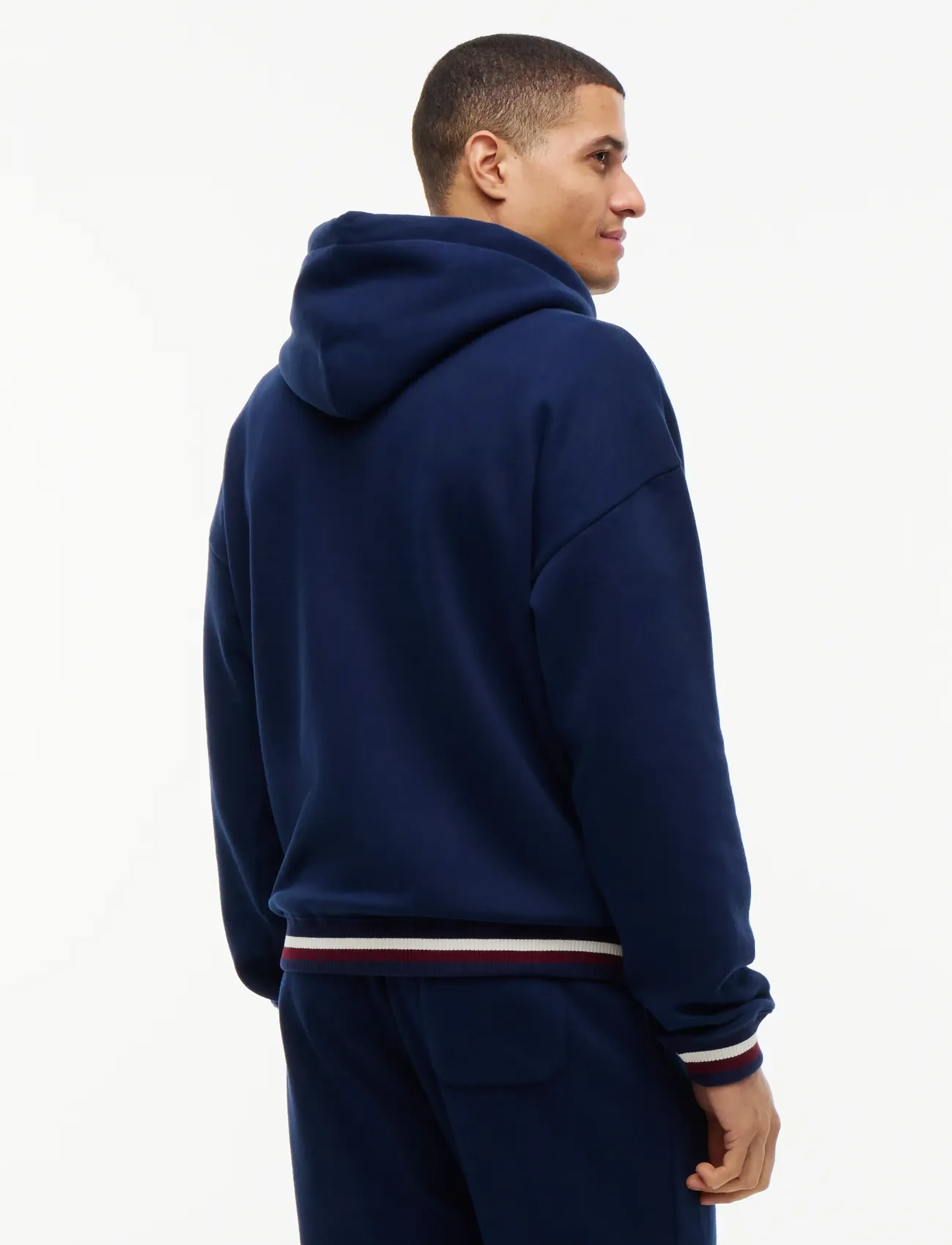 Tommy Hilfiger - OH HOODIE - kapuutsiga pusad - carbon navy - 2