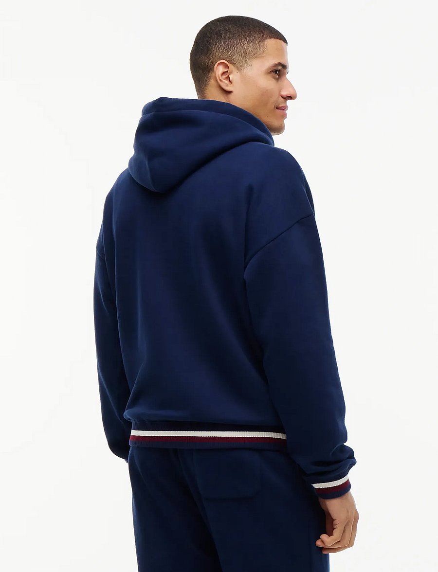 Tommy Hilfiger - OH HOODIE - kapuutsiga pusad - carbon navy - 2