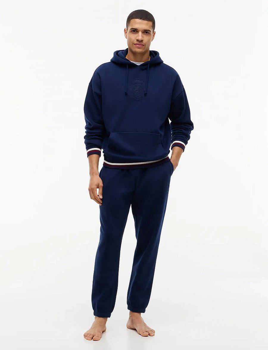 Tommy Hilfiger - OH HOODIE - kapuutsiga pusad - carbon navy - 4