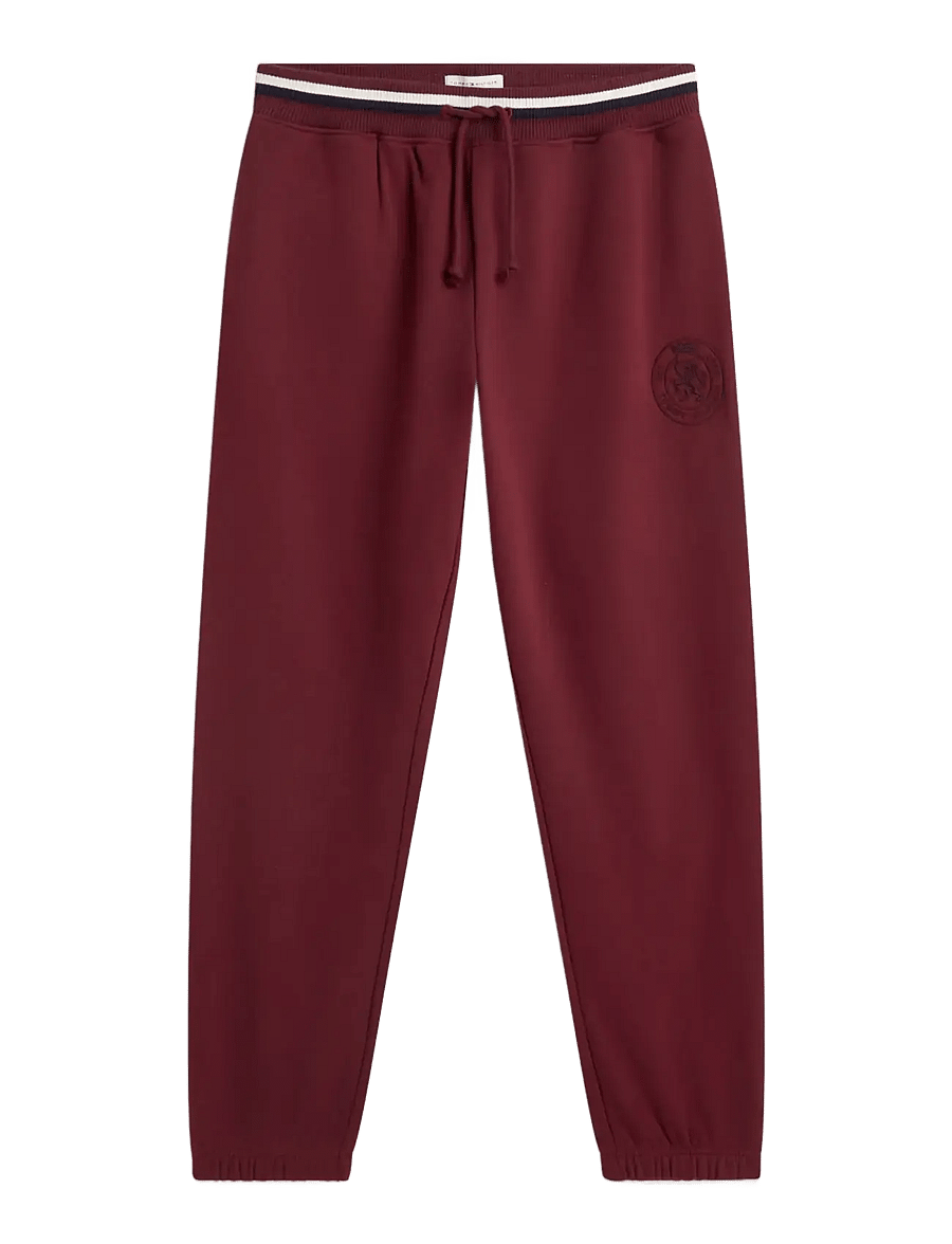 Tommy Hilfiger - TRACK PANTS - dressipüksid - burgundy - 1