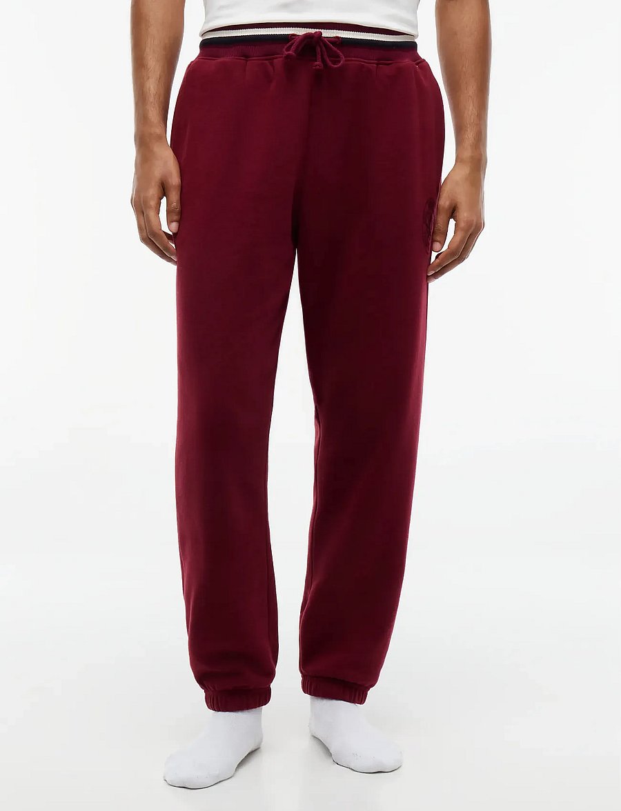 Tommy Hilfiger - TRACK PANTS - dressipüksid - burgundy - 0