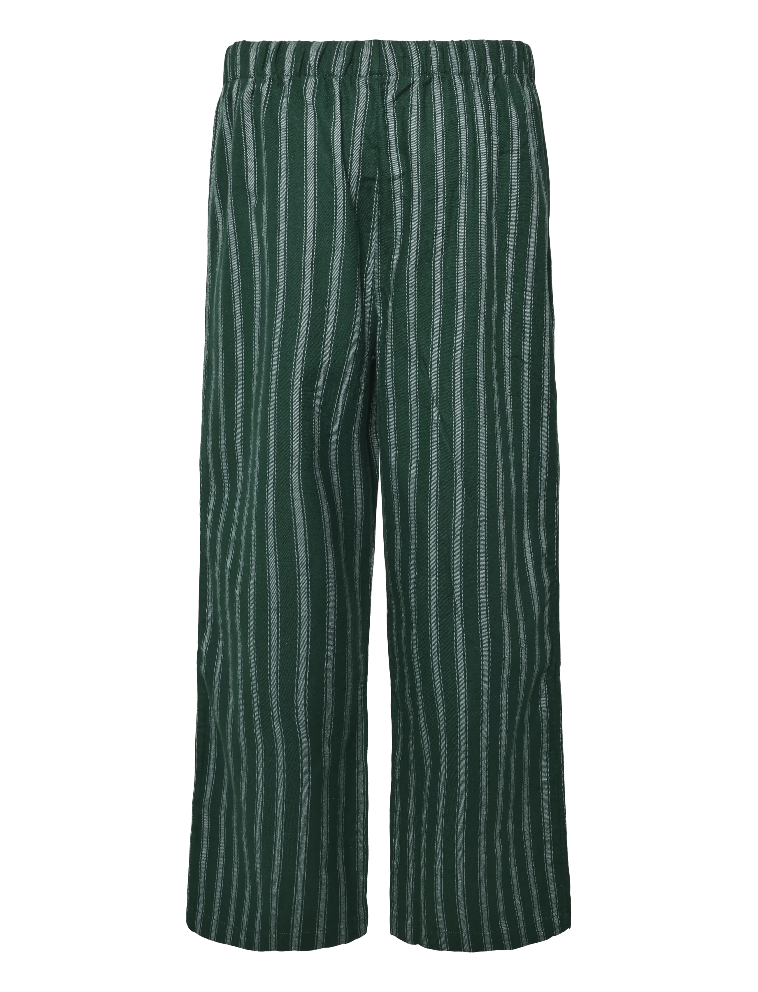 Tommy Hilfiger - FLANNEL PJ SETSHIRT - pyjama sets - ornamental green pj stripe - 4
