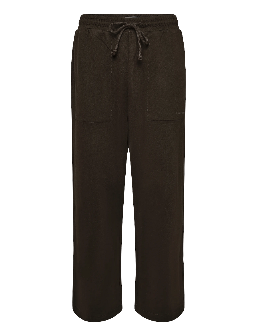 Tommy Hilfiger - TAILORED PANT - pyjamasbyxor - dark coffee - 1