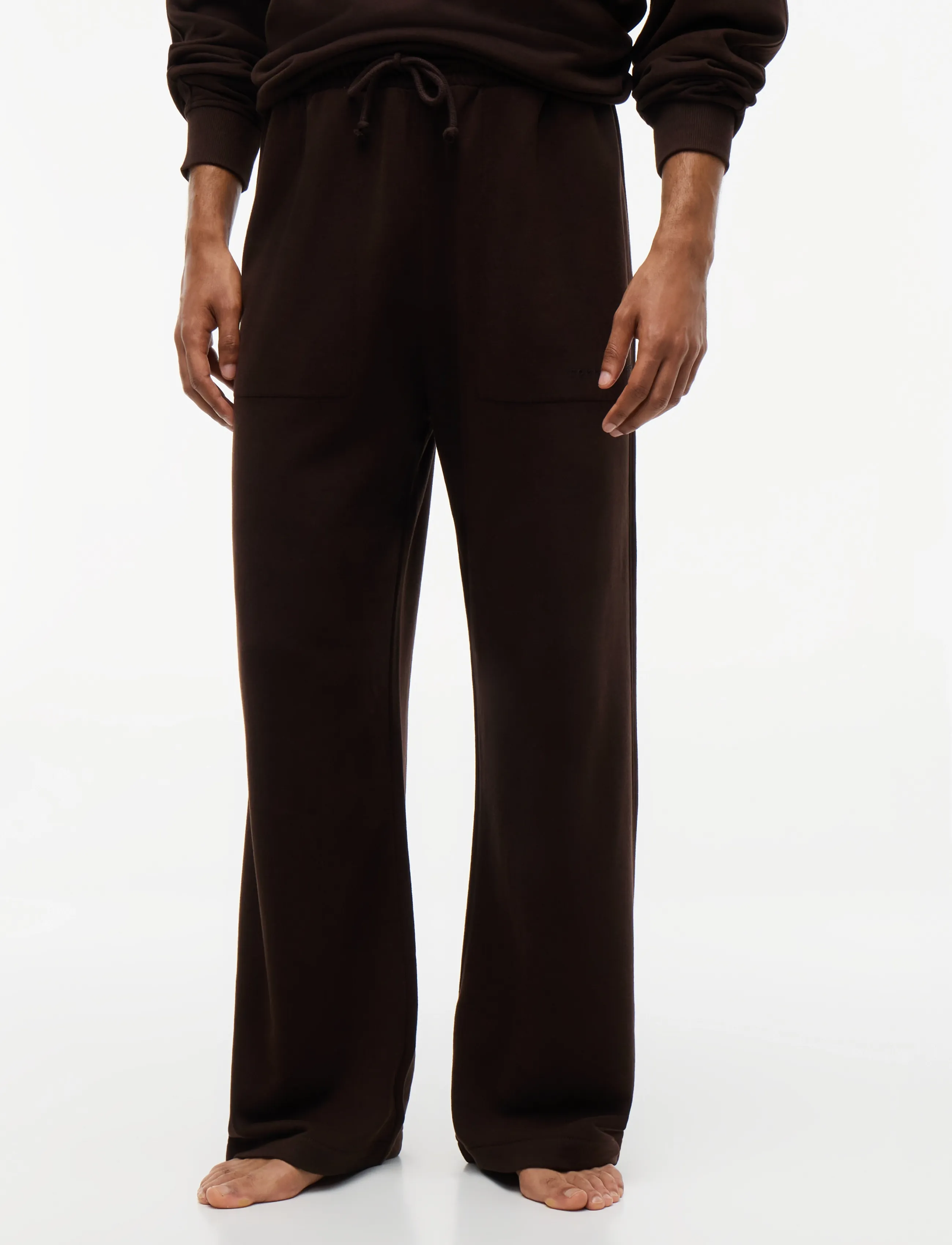 Tommy Hilfiger TAILORED PANT - Säsongens färger - DARK COFFEE / brown