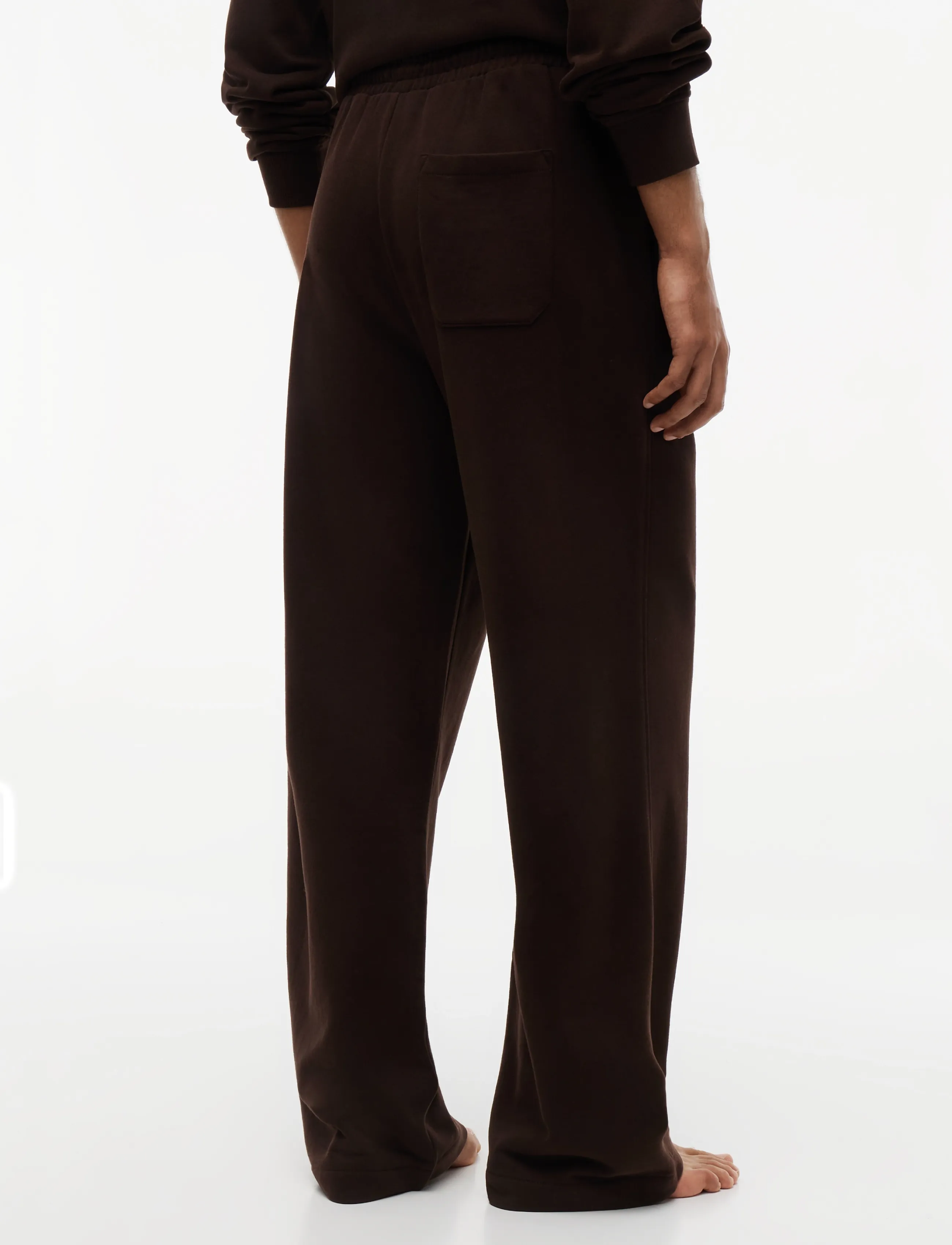 Tommy Hilfiger - TAILORED PANT - pyjamasbyxor - dark coffee - 3