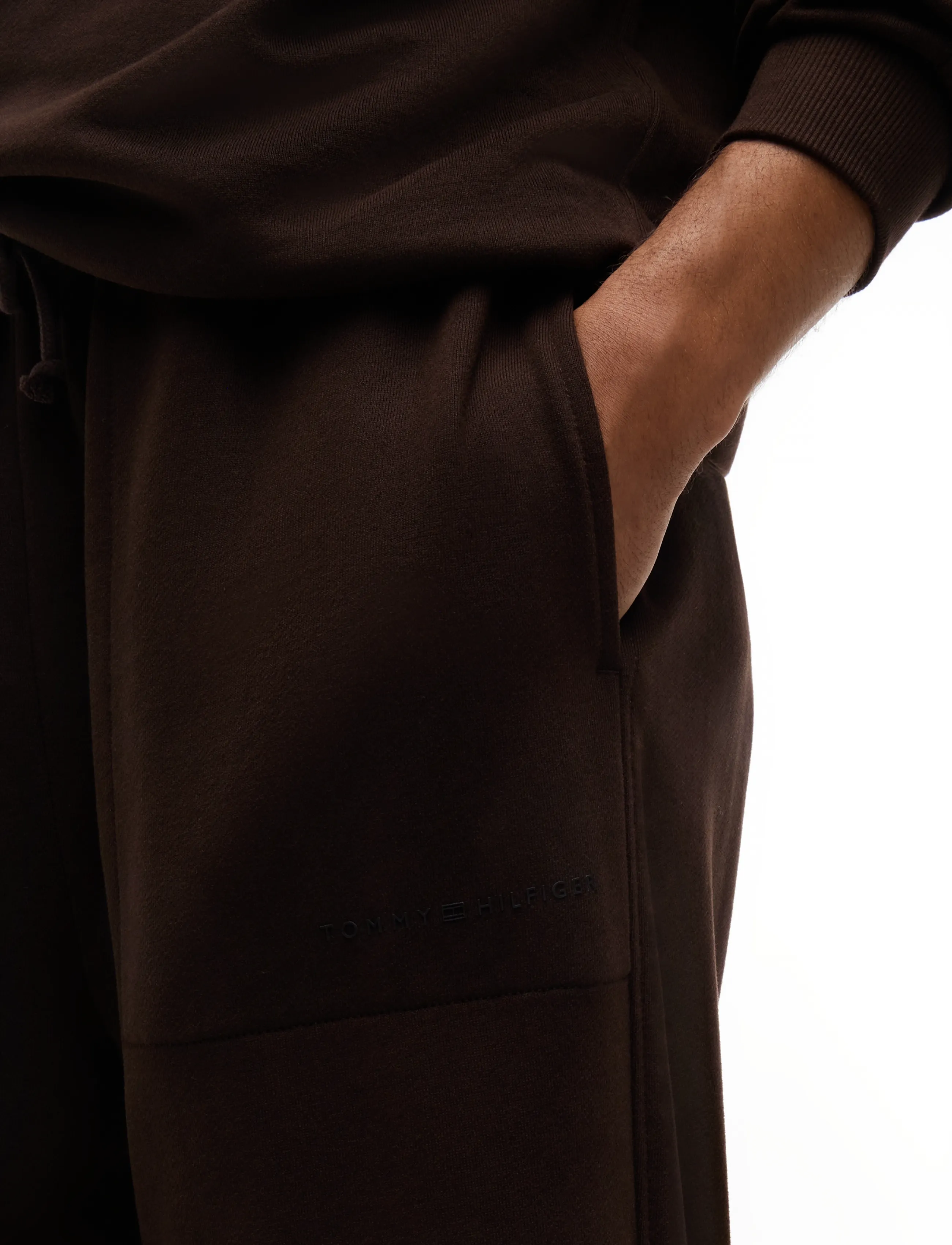 Tommy Hilfiger - TAILORED PANT - pyjamasbyxor - dark coffee - 5