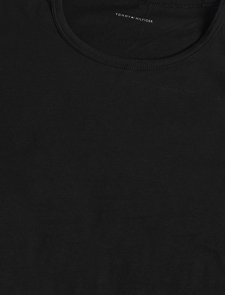 Tommy Hilfiger - 3P LS Tee - pyjamasöverdelar - black white grey heather - 2