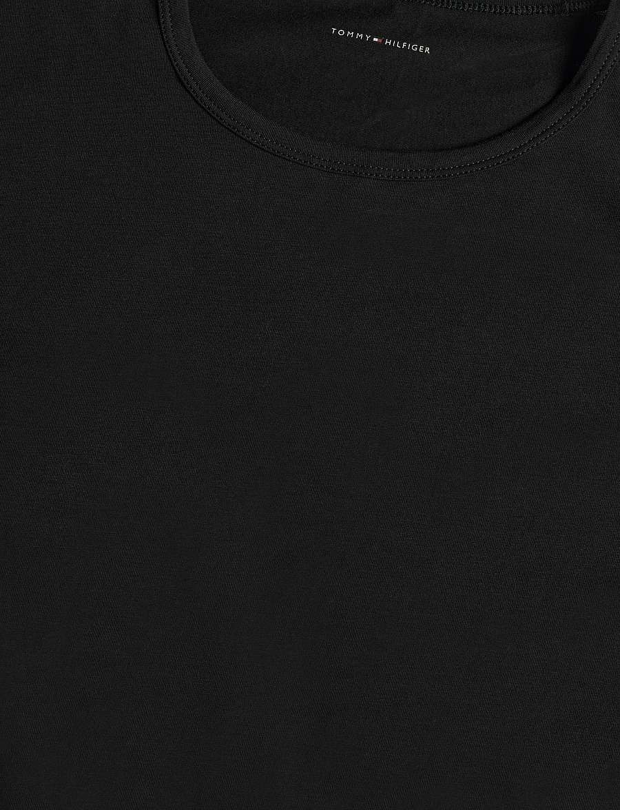Tommy Hilfiger - 3P LS Tee - pyjamasöverdelar - black black black - 2