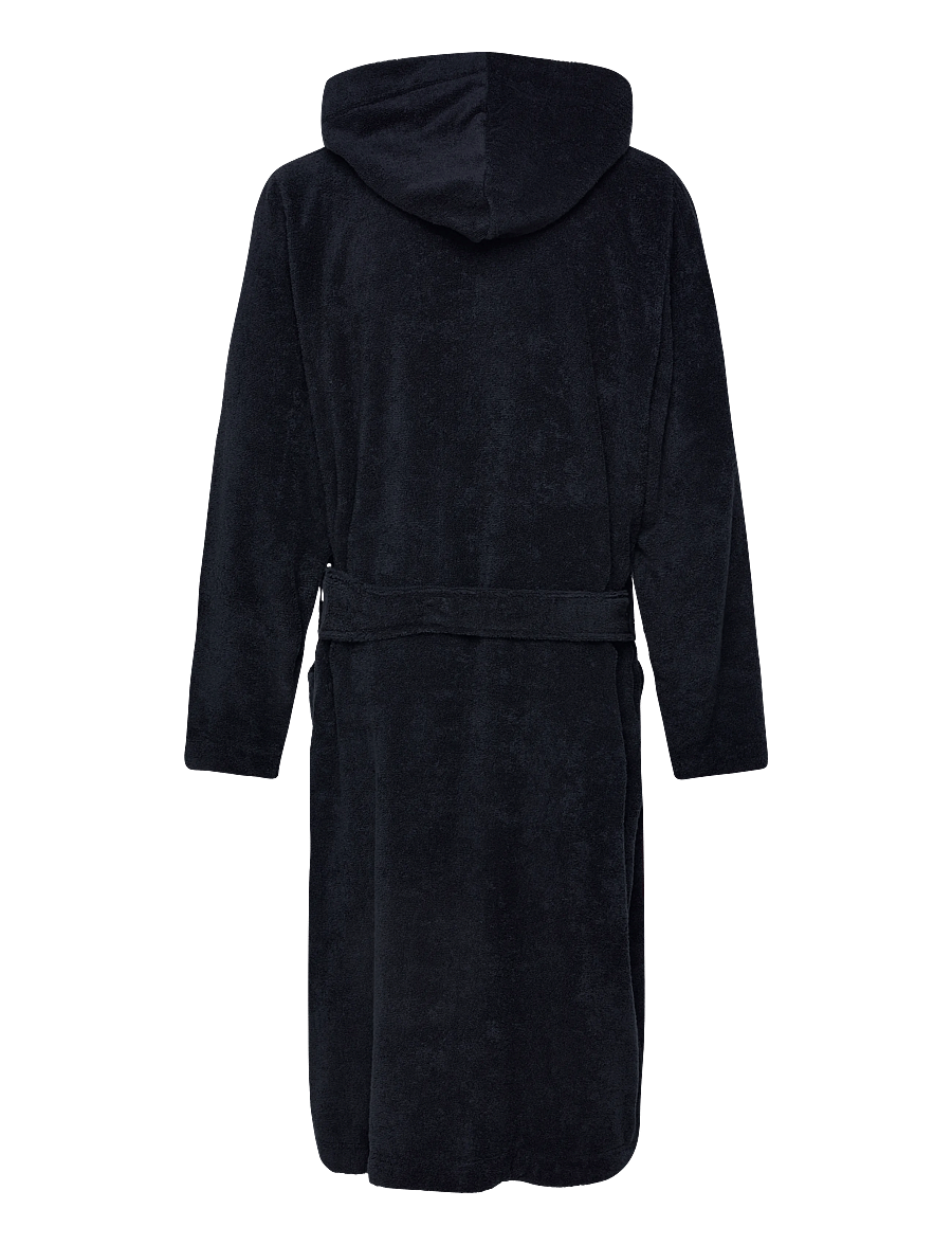 Tommy Hilfiger - UNISEX TOWELING HOODED BATHROBE - morgonrockar - navy blue - 2