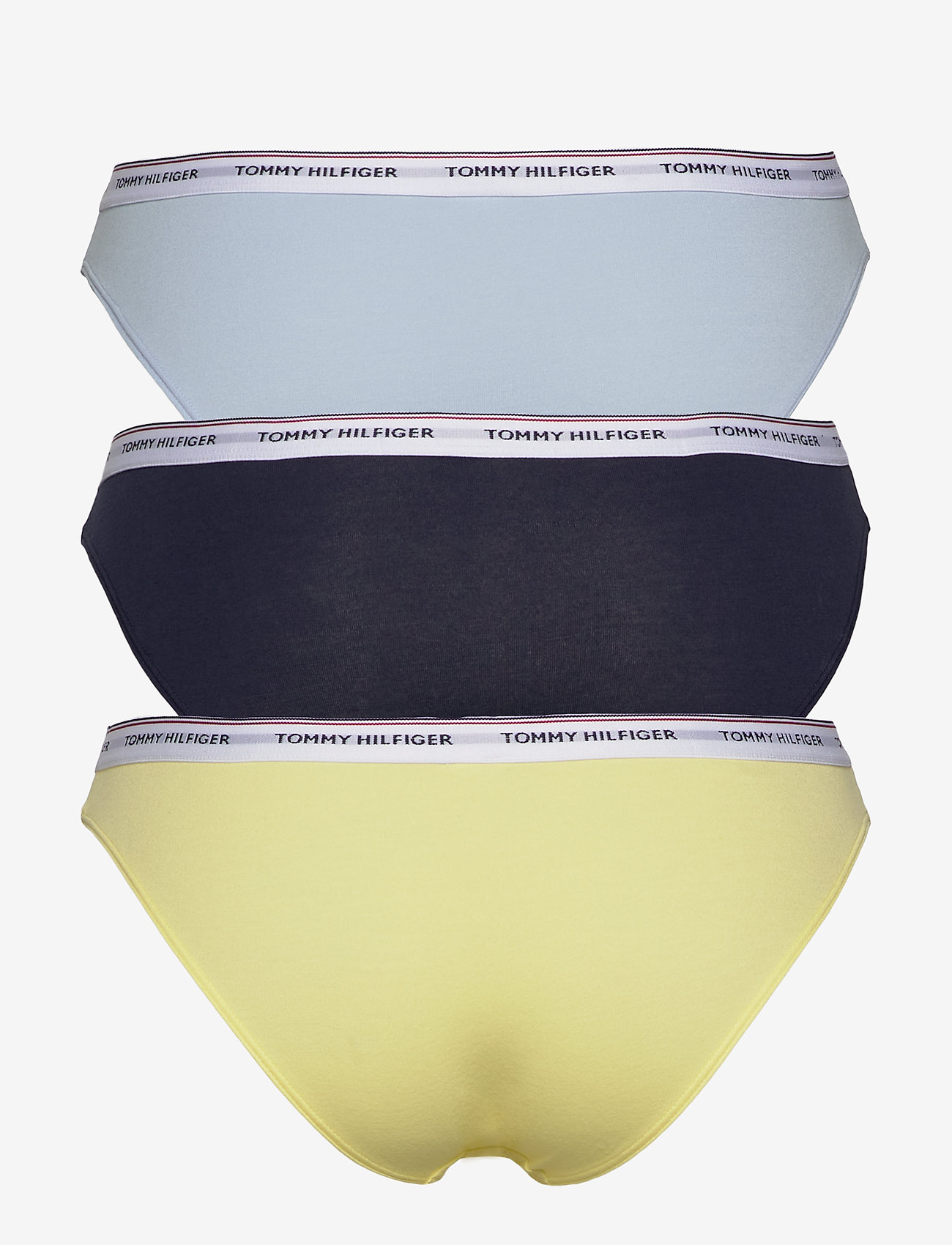 Tommy Hilfiger - 3P BIKINI - cashmereblue/elfinyellow/navyblazer - 2