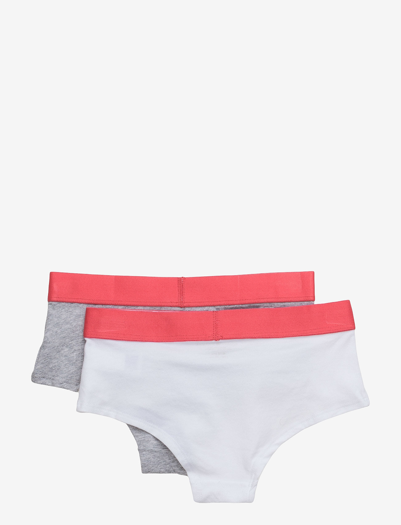 Tommy Hilfiger - 2P SHORTY - grey heather / white - 1
