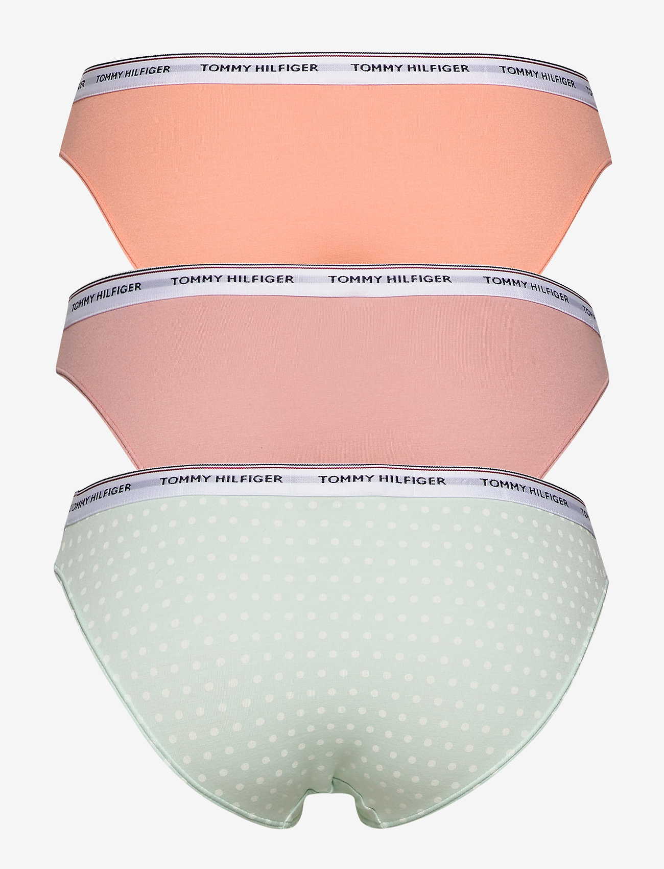 Tommy Hilfiger - 3P BIKINI PRINT - glacier/rosetan/papayapunch - 1