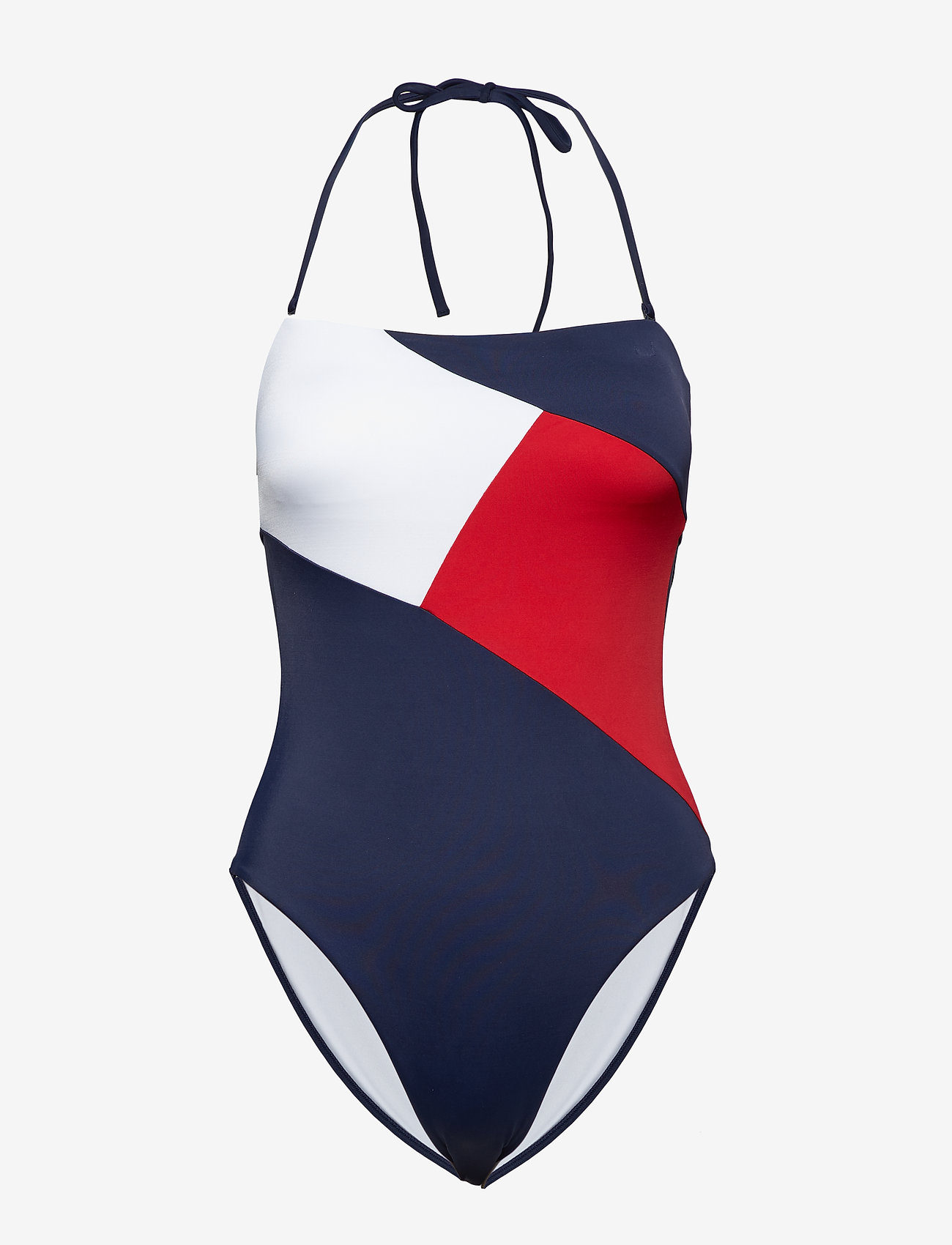 Tommy Hilfiger - BANDEAU ONE-PIECE RP - navy blazer - 0