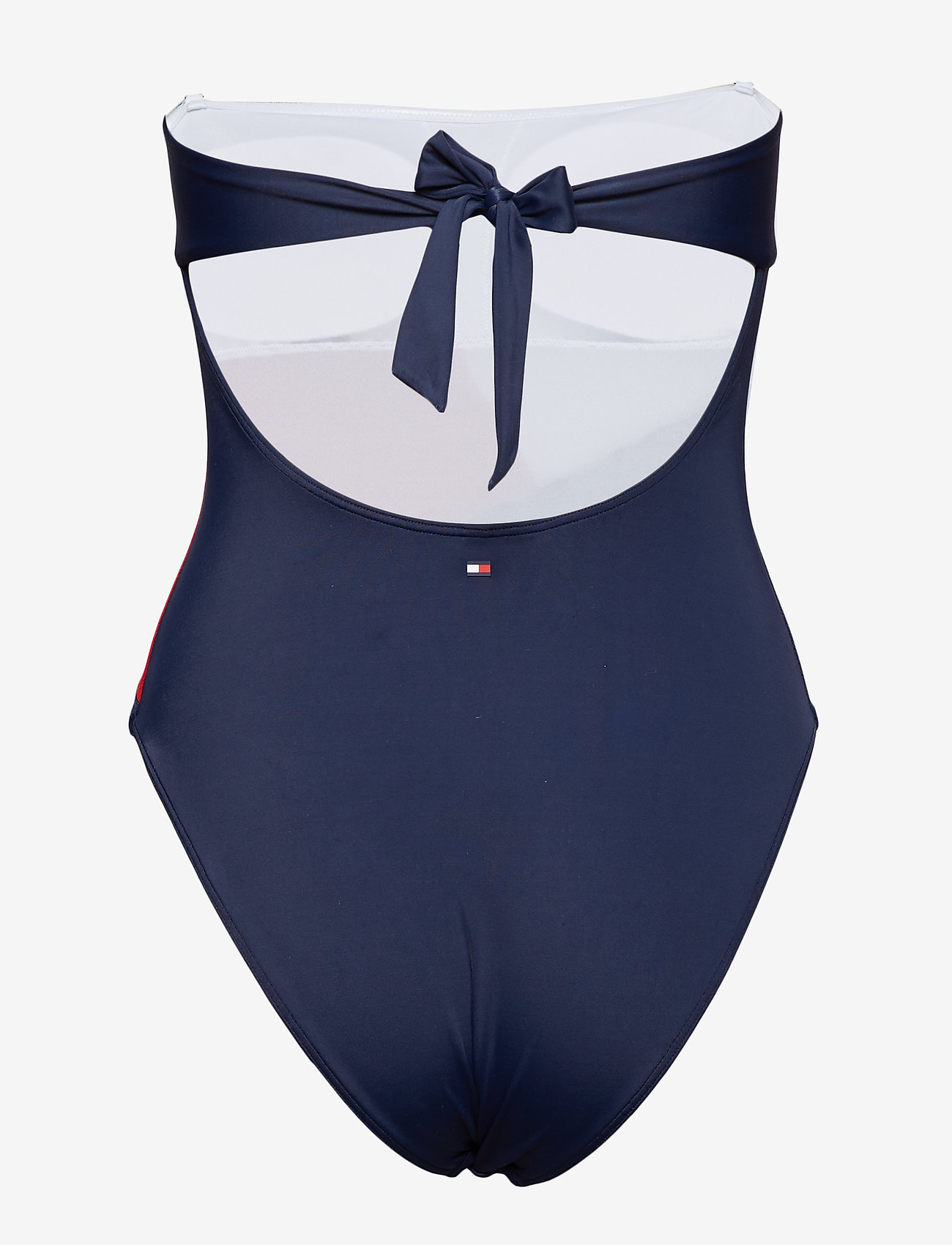 Tommy Hilfiger - BANDEAU ONE-PIECE RP - navy blazer - 3