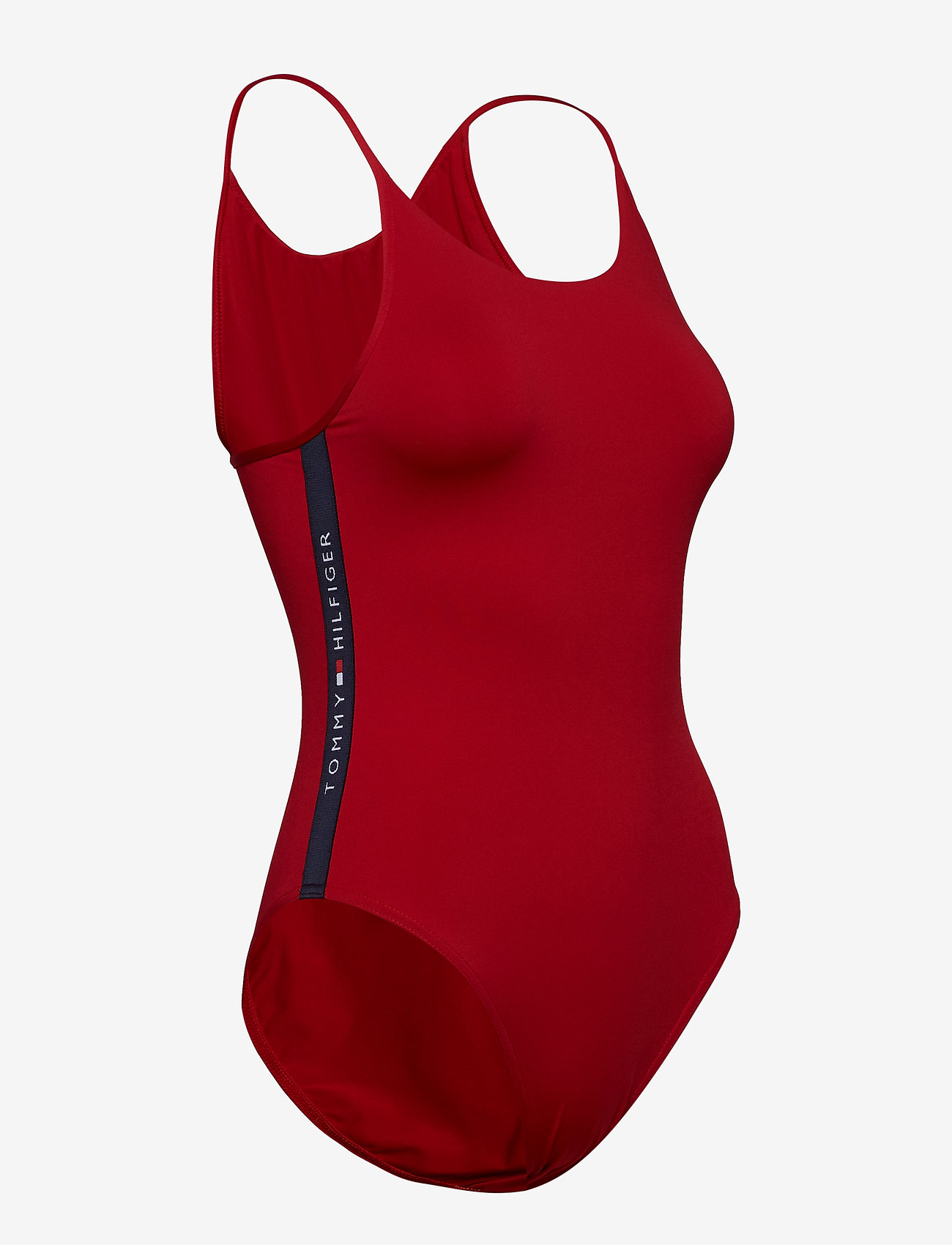 Tommy Hilfiger - CHEEKY ONE-PIECE - tango red - 3