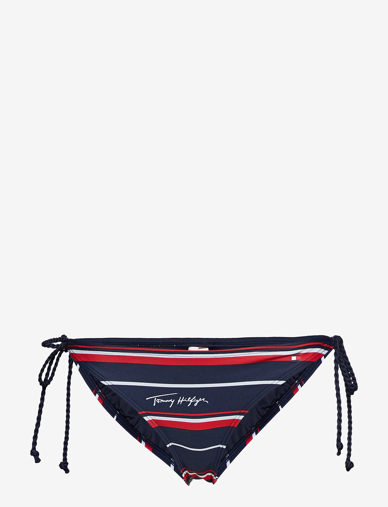 STRING SIDE TIE BIKI - HRTG LOGO STR NAVY BLAZER