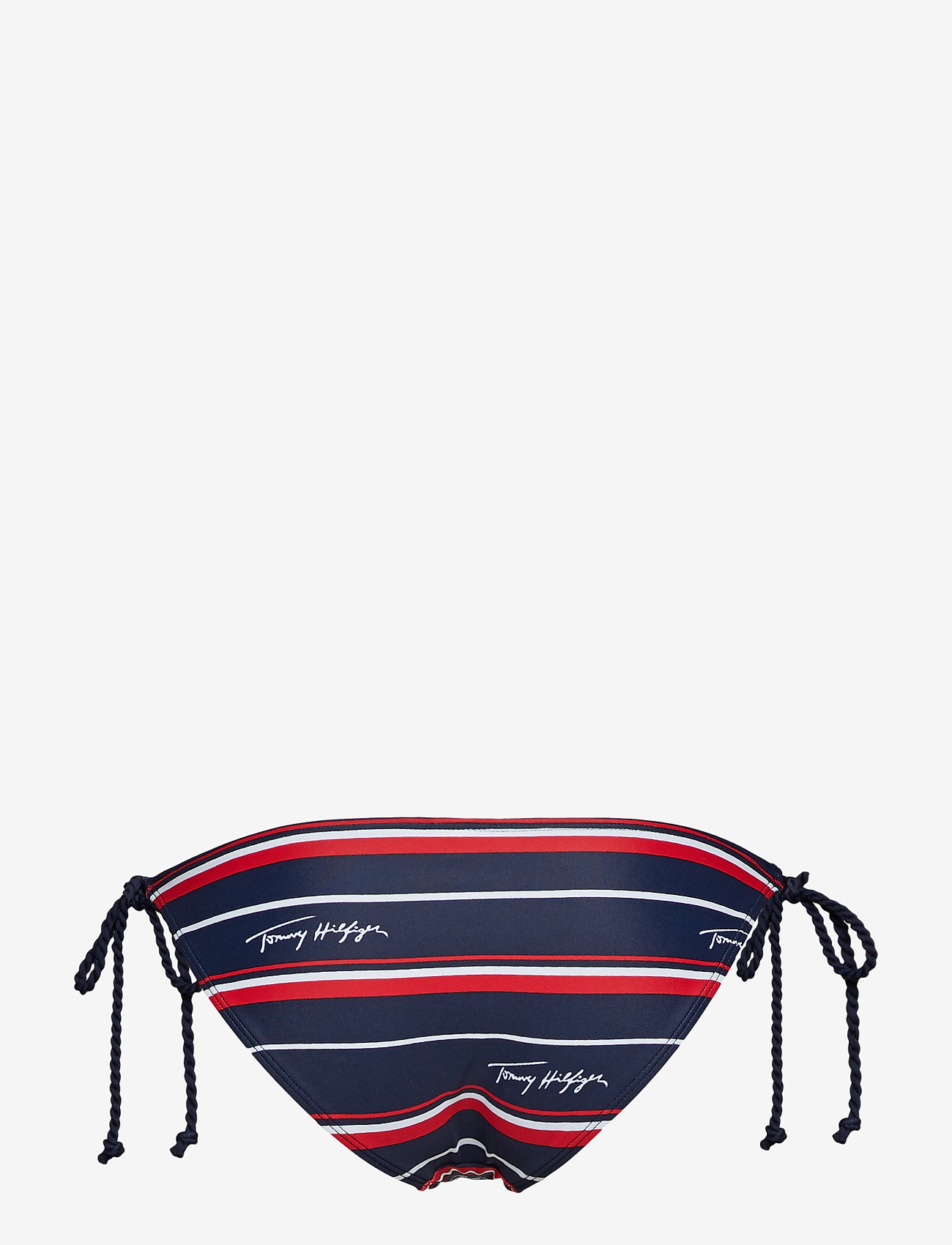 Tommy Hilfiger - STRING SIDE TIE BIKI - hrtg logo str navy blazer - 1