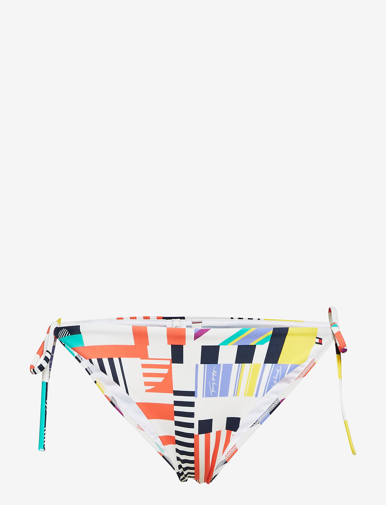 Tommy Hilfiger - CHEEKY STRING SIDE TIE BIKINI - memphis prt - 0