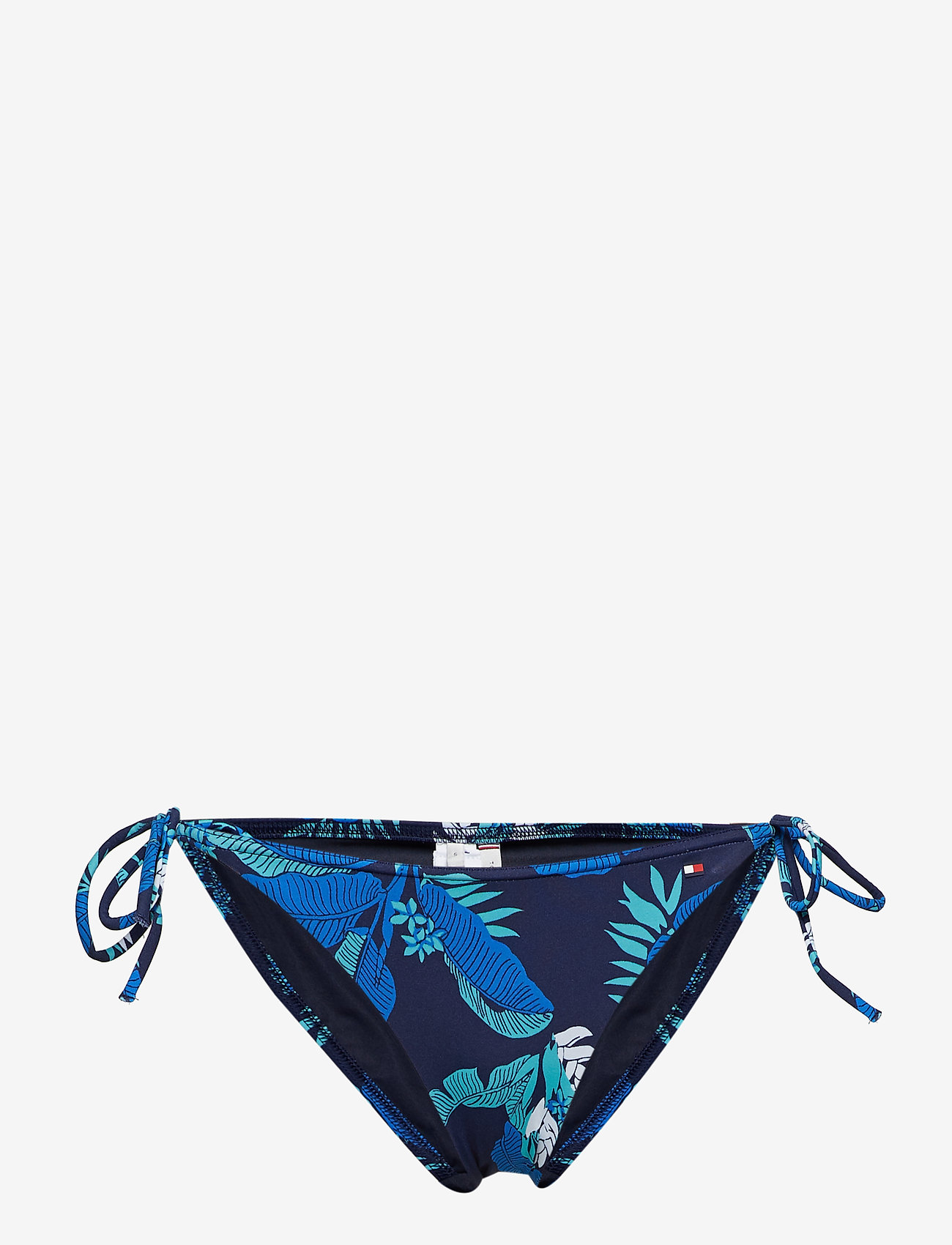 Tommy Hilfiger - STRING SIDE TIE BIKINI - tropic prt navy blazer - 0