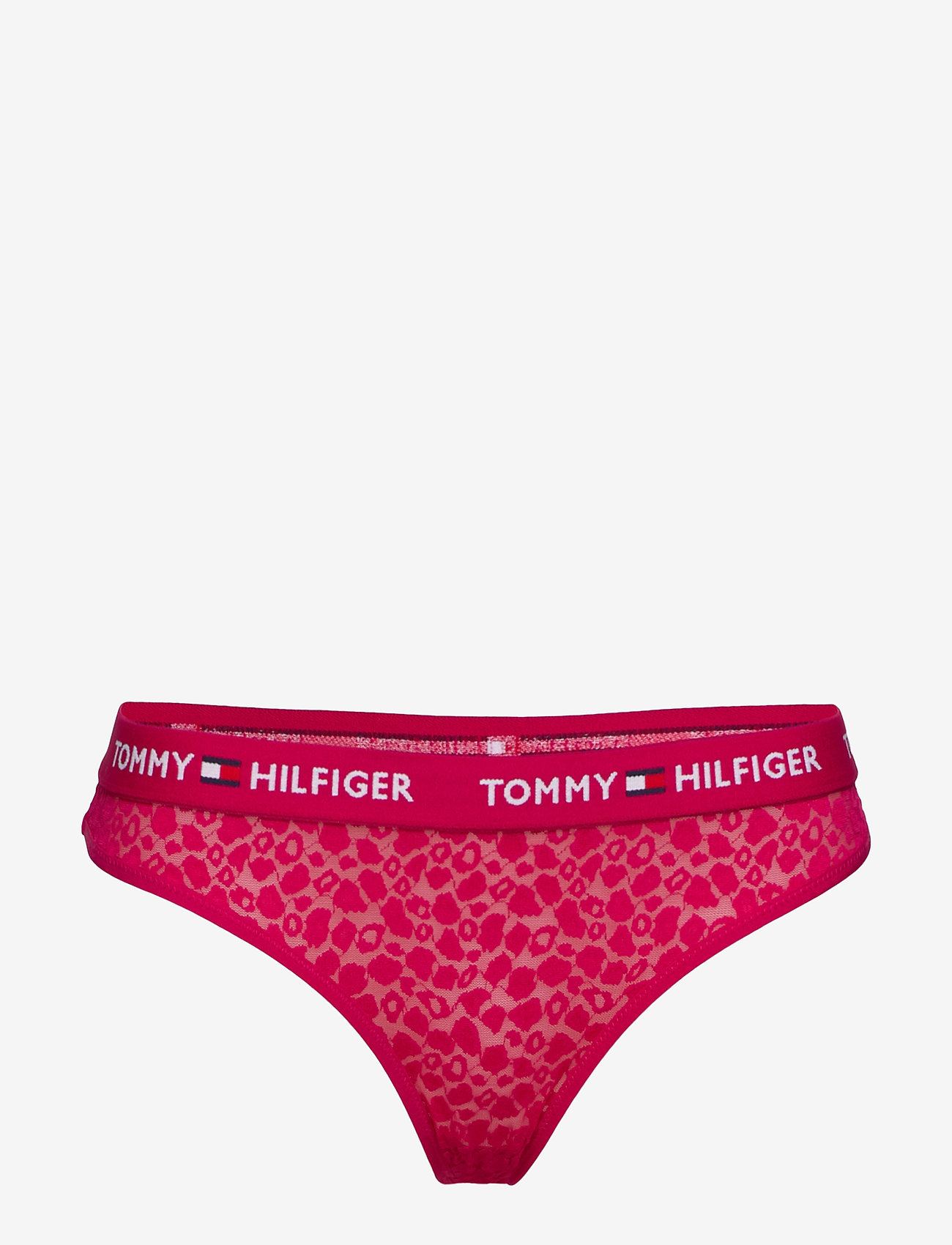Tommy Hilfiger - THONG LEO - cerise - 0