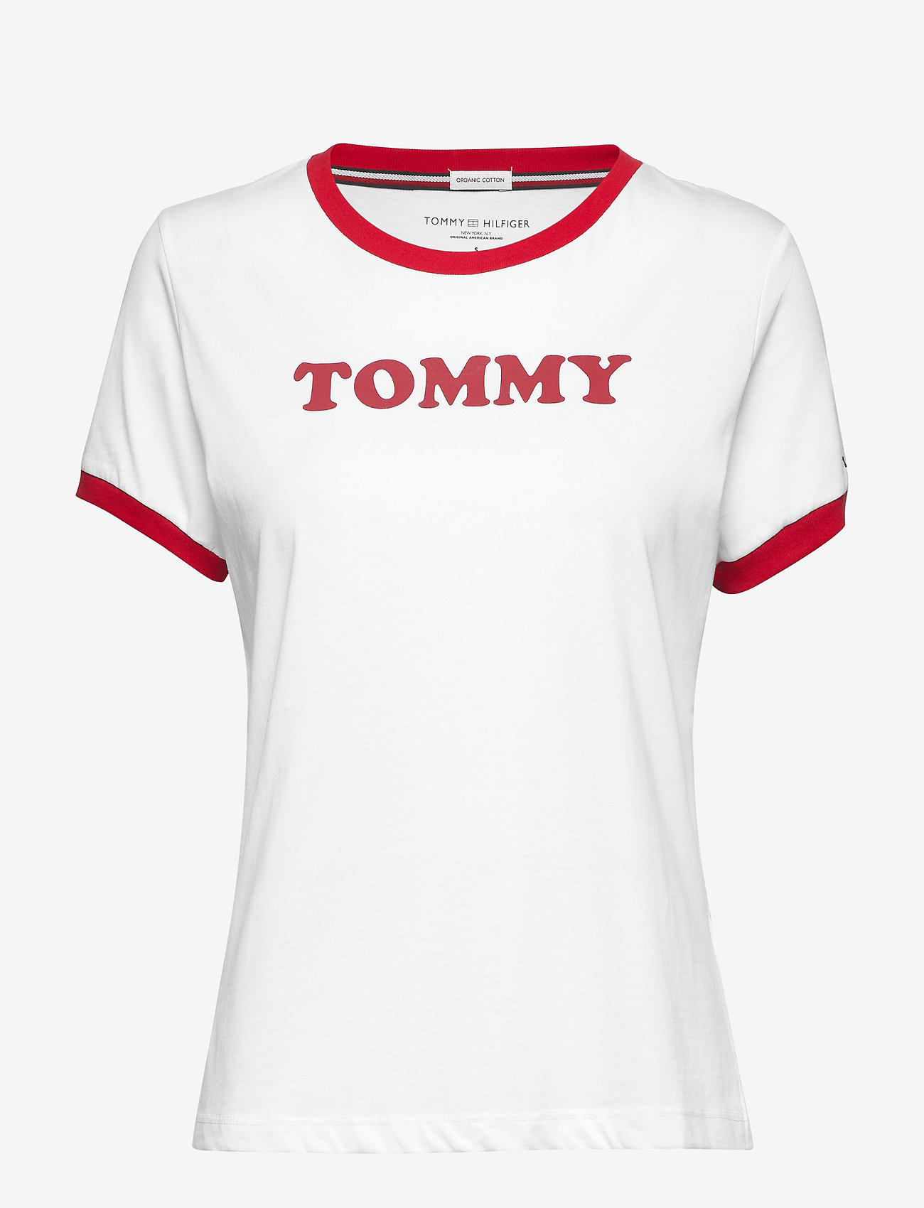 Tommy Hilfiger - SS TEE SLOGAN - white - 0