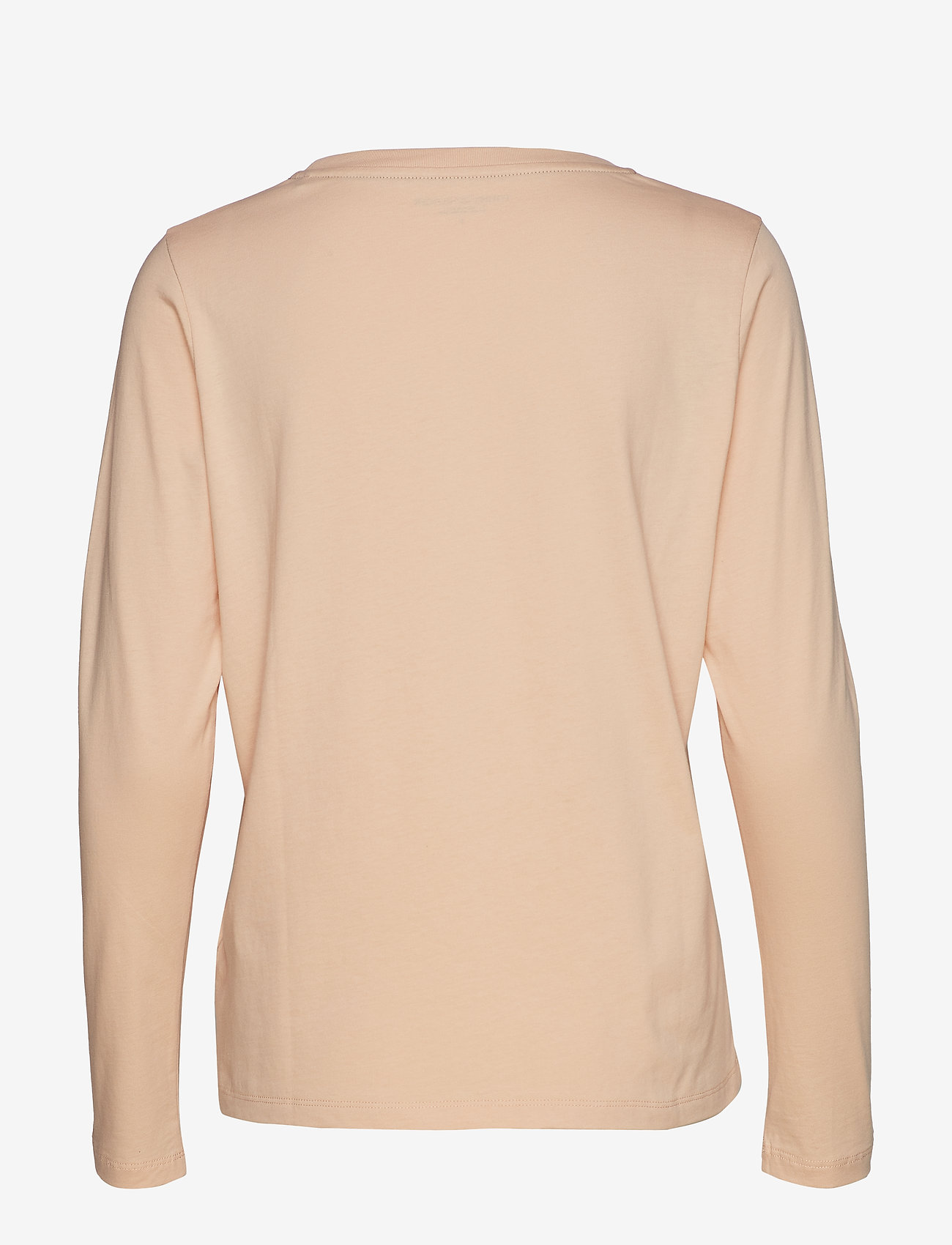 Tommy Hilfiger - CREW NECK TEE LONG SLEEVE LOGO - toasted almond - 1