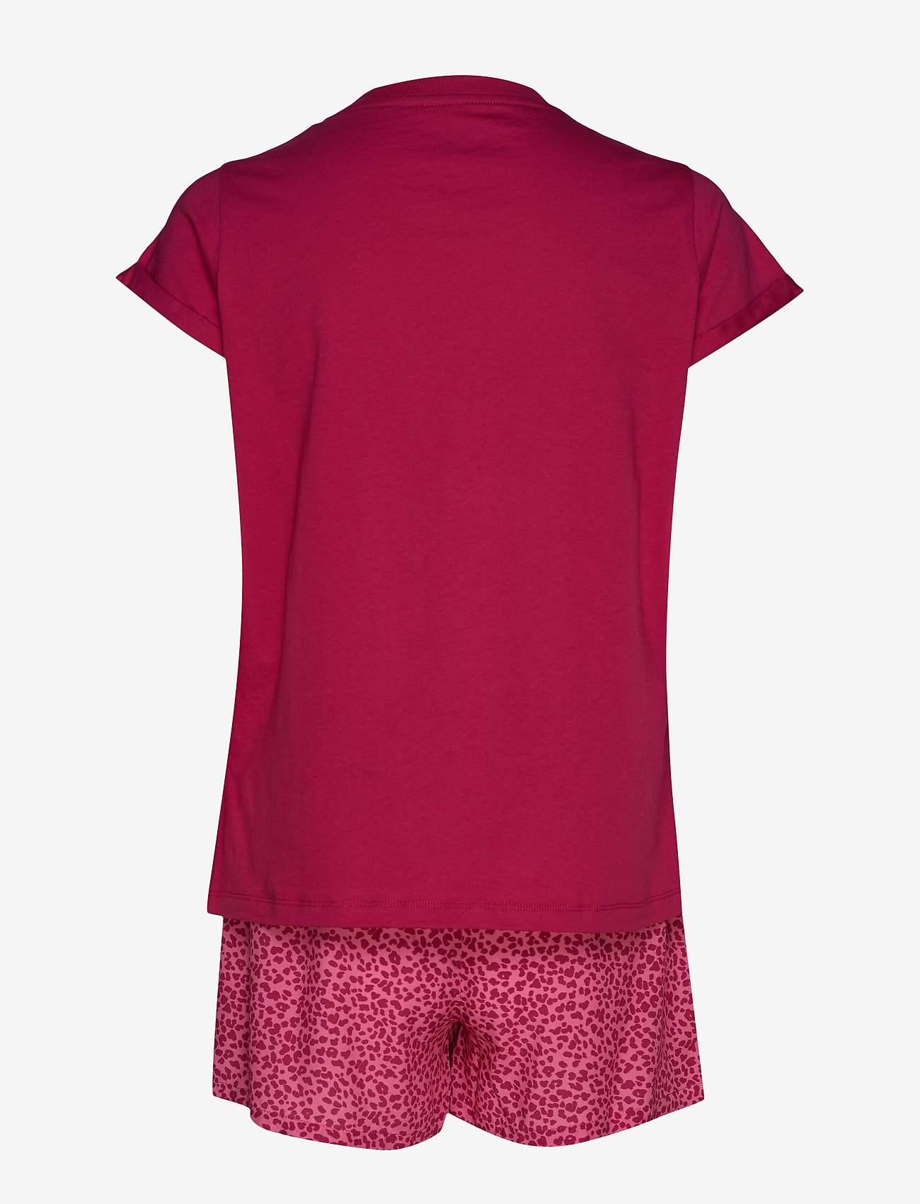 Tommy Hilfiger - SHORTAMA SET VALENTINE - cerise/cerise - 1