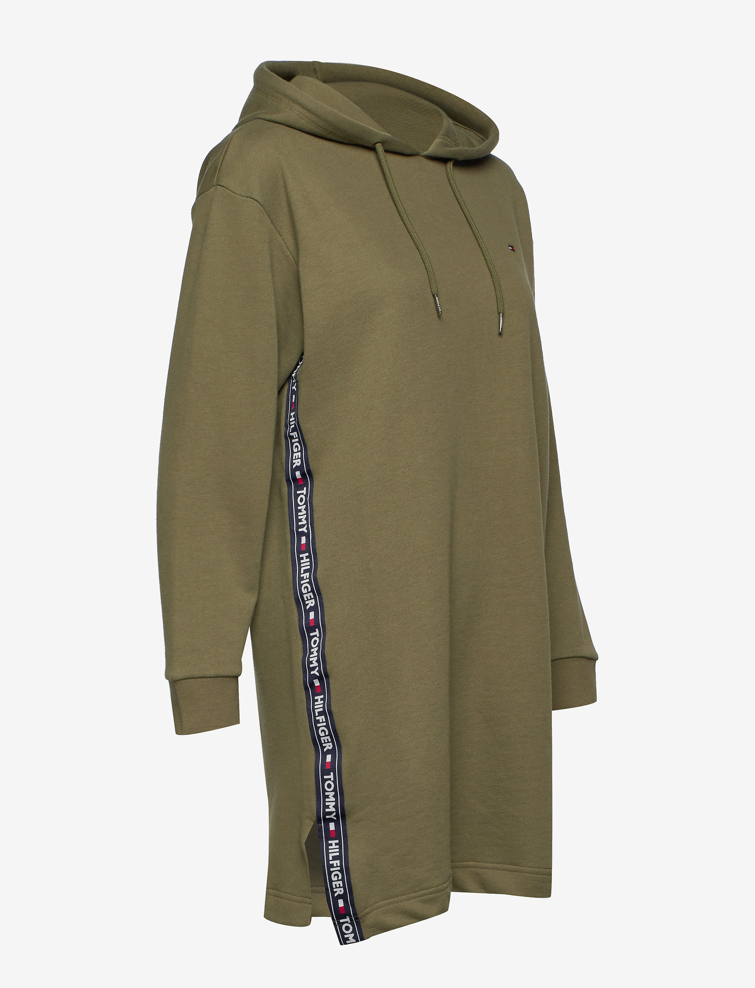 Tommy Hilfiger - HOODY DRESS LS - olive night - 2