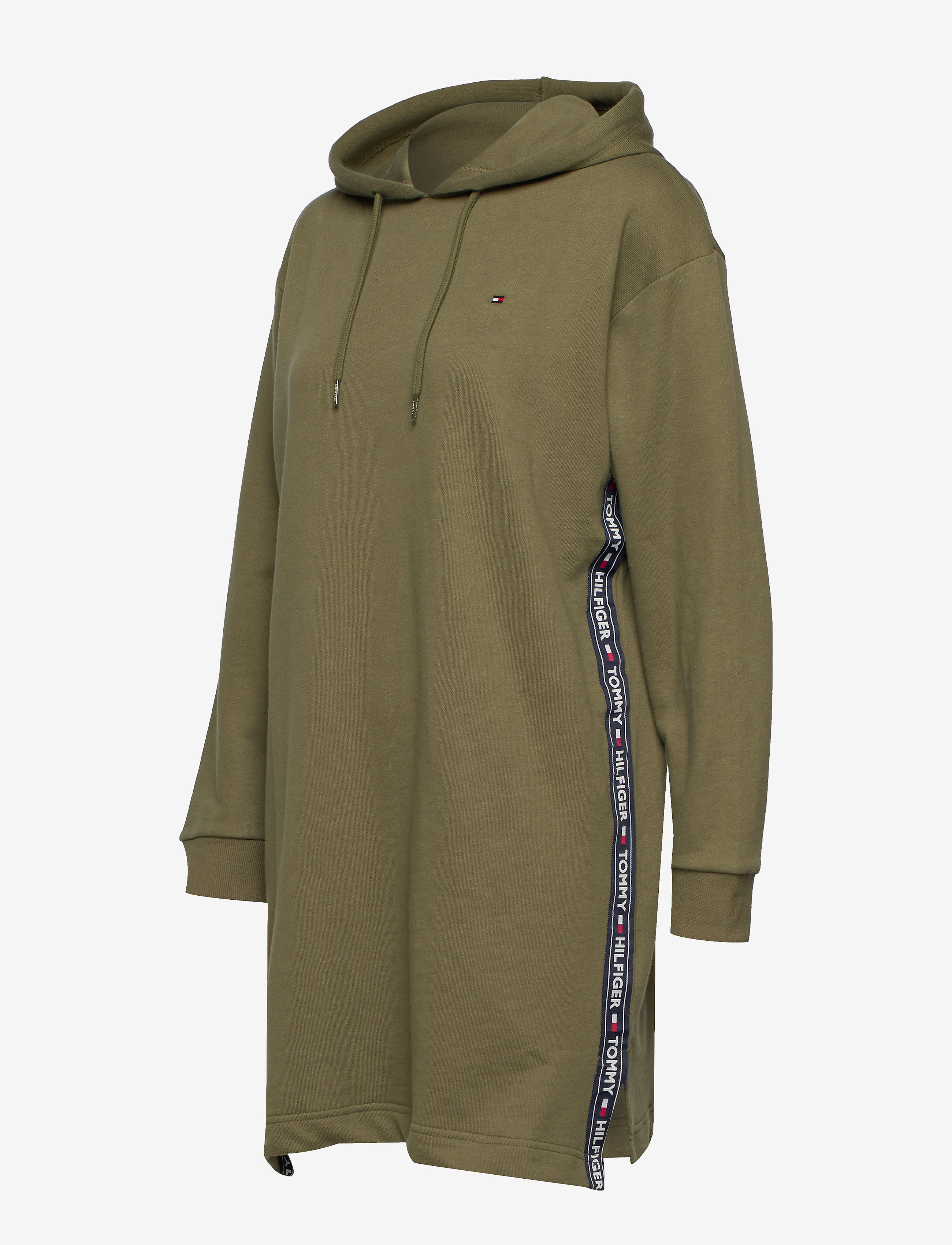 Tommy Hilfiger - HOODY DRESS LS - olive night - 3