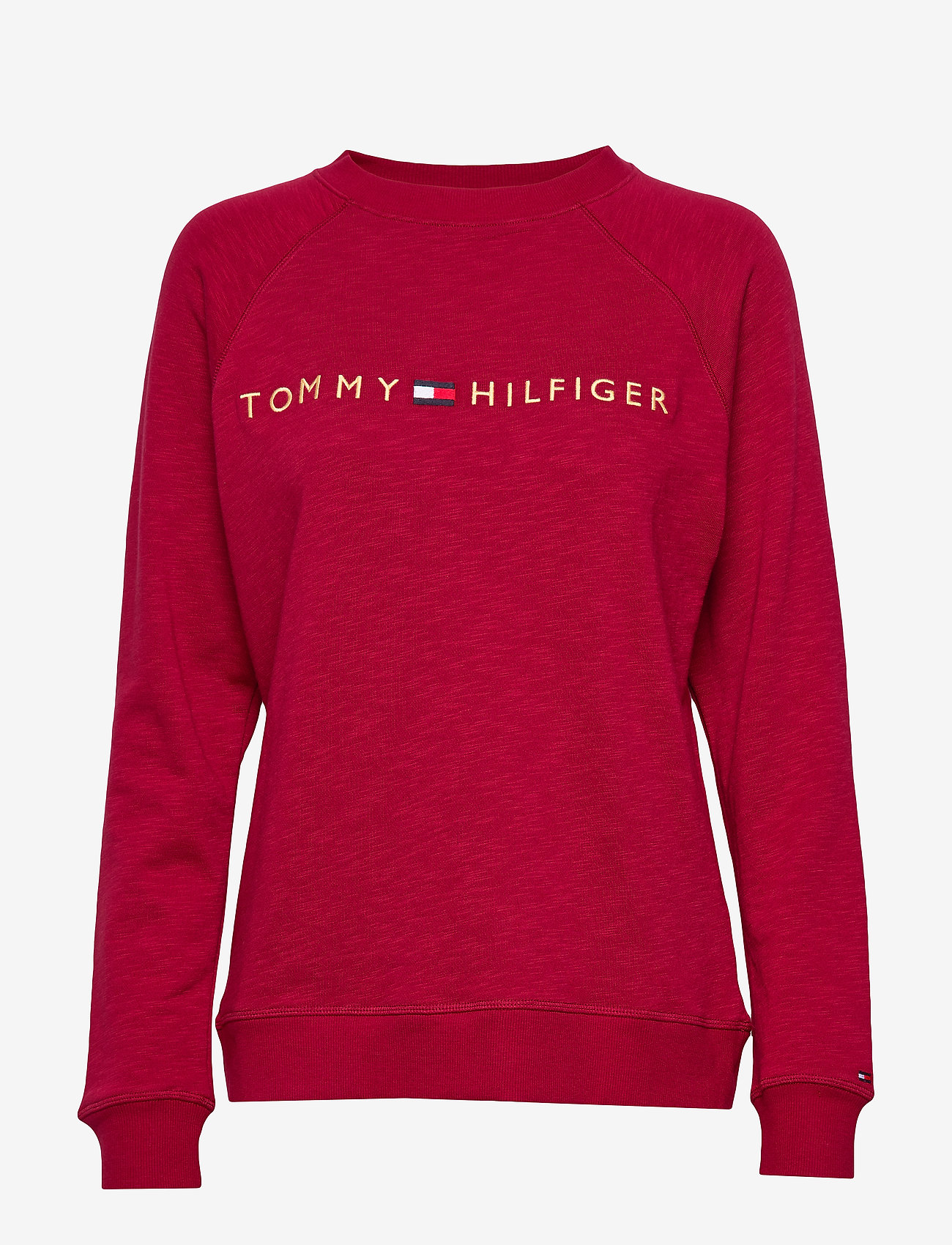 Tommy Hilfiger - CN TRACK TOP LS - rhubarb - 0