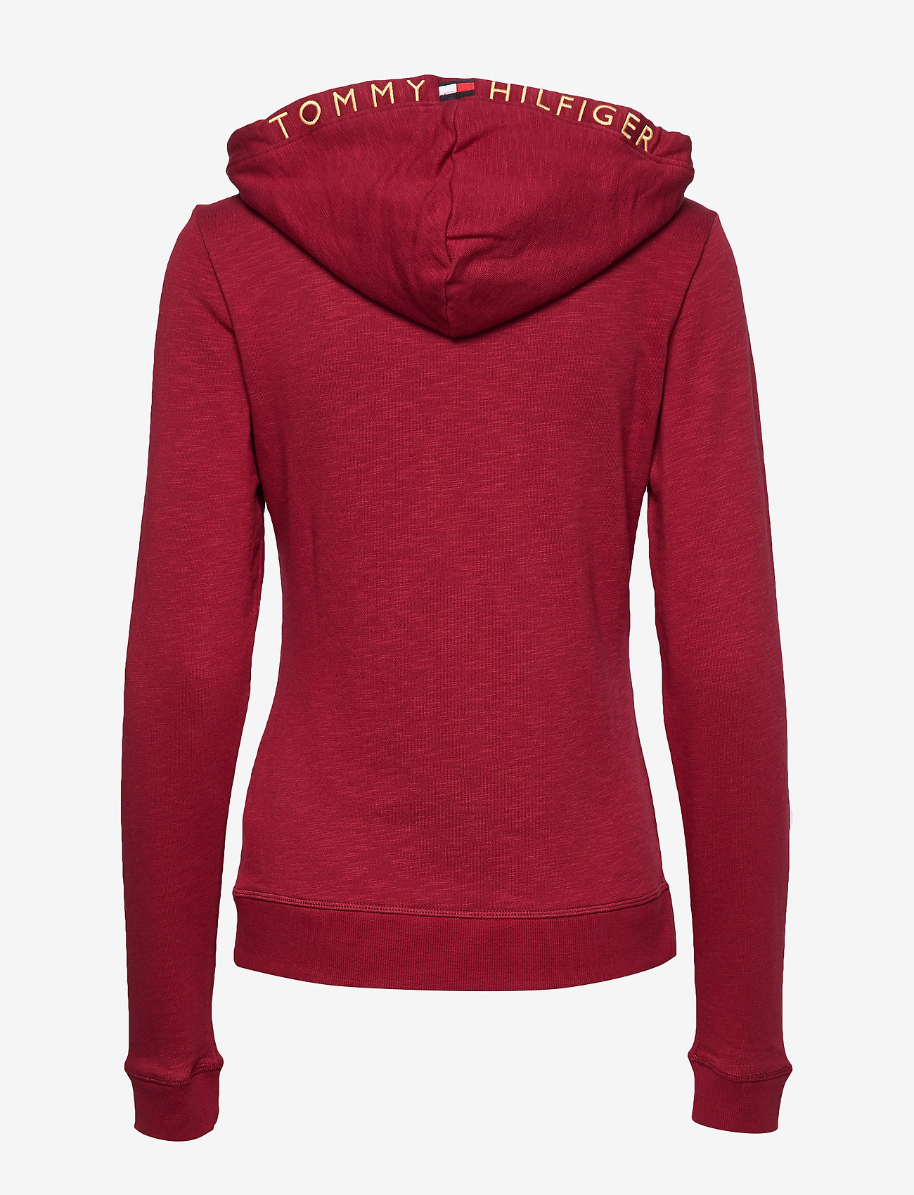 Tommy Hilfiger - ZIP THRU HOODY LS, 6 - rhubarb - 1
