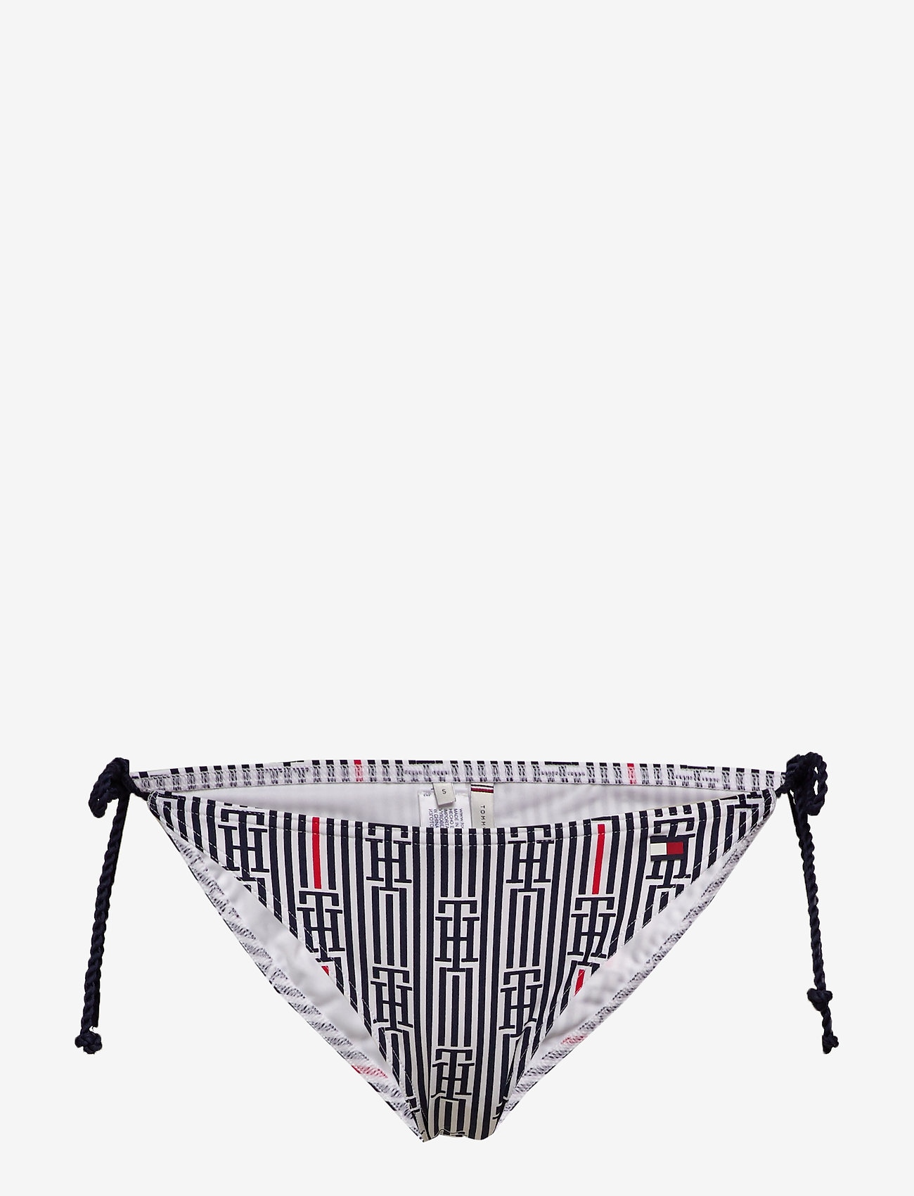 Tommy Hilfiger - STRING SIDE TIE BIKINI - logo str - white - 0
