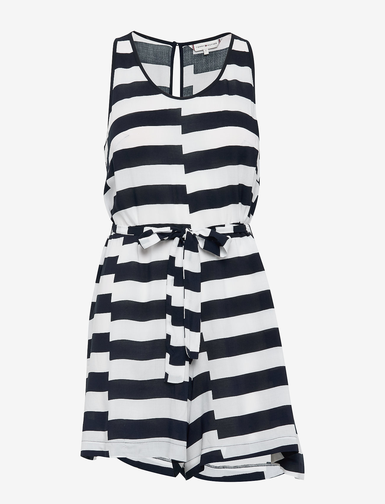 Tommy Hilfiger - ROMPER - broken str - pitch blue - 0