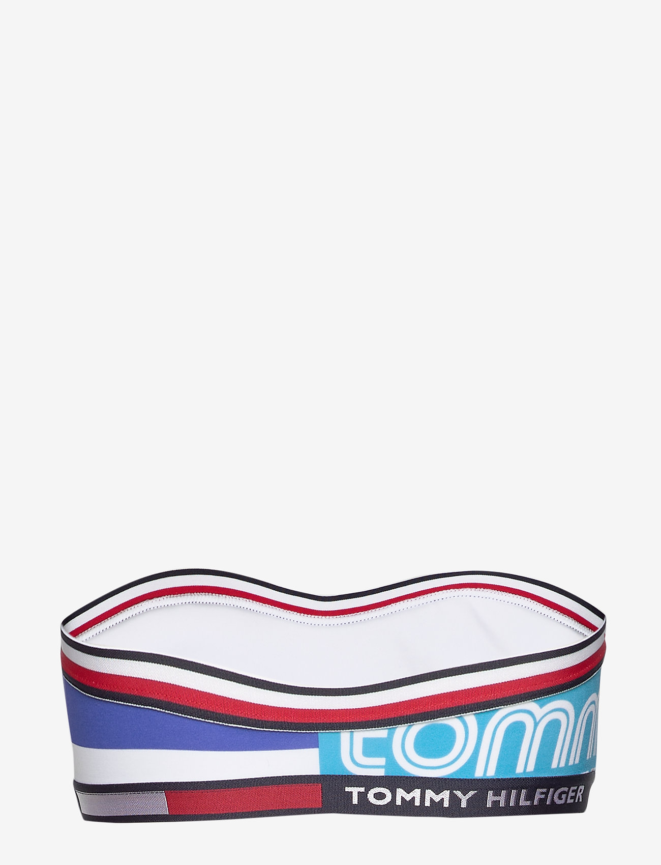 Tommy Hilfiger - BANDEAU FIXED - palm tropic - white - 1