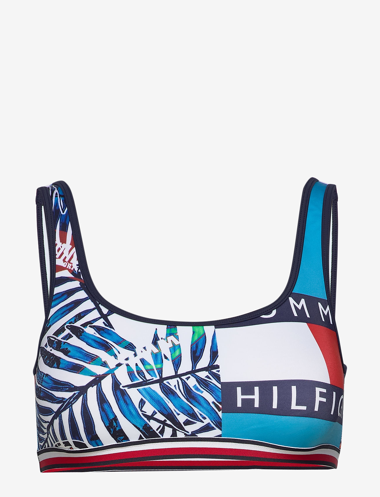 Tommy Hilfiger - BRALETTE - palm tropic - white - 0