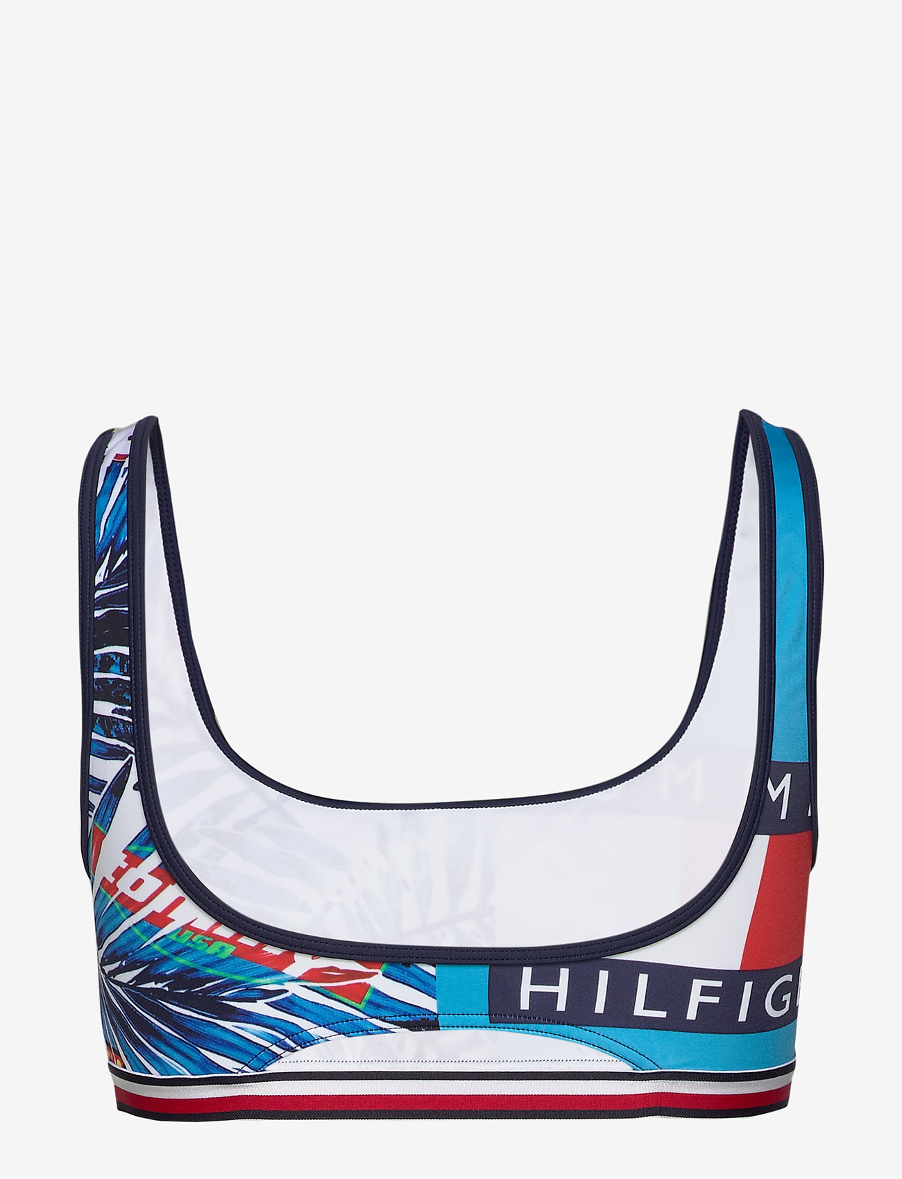 Tommy Hilfiger - BRALETTE - palm tropic - white - 1