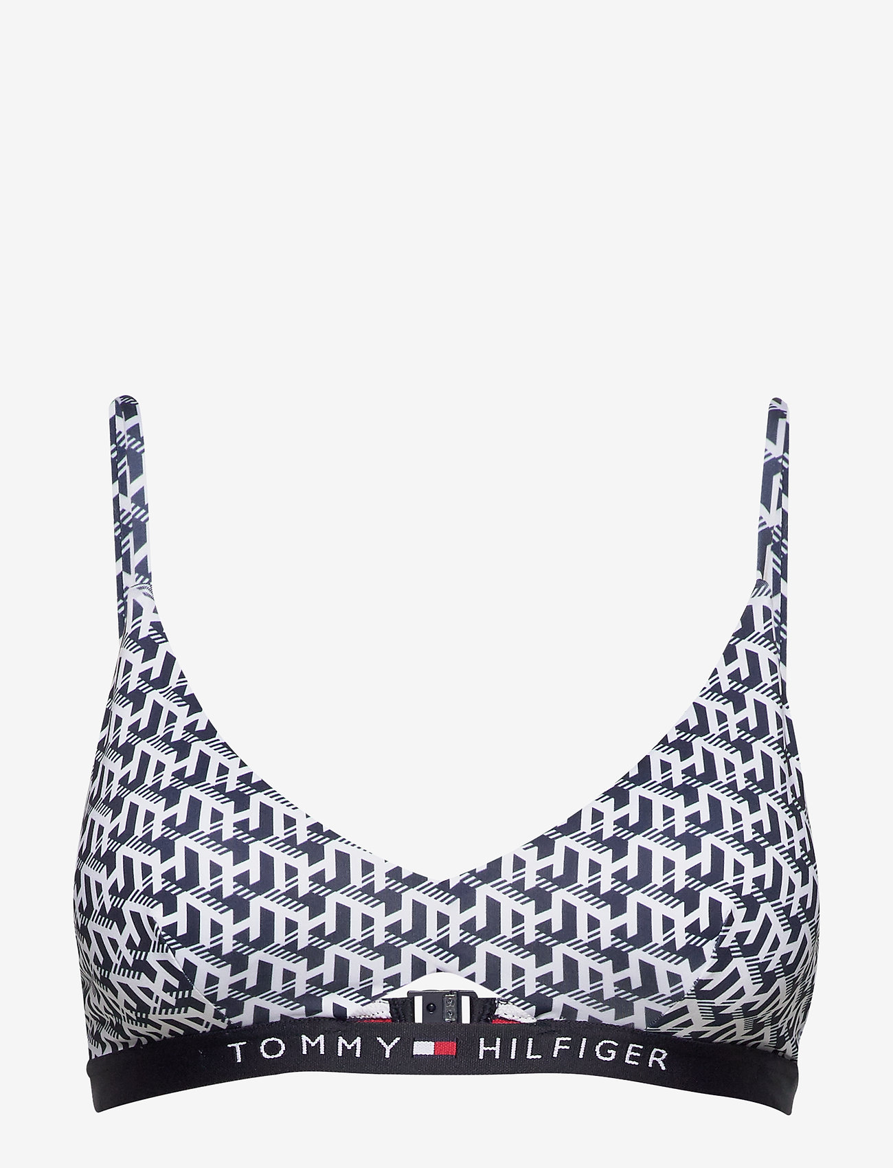 Tommy Hilfiger - BRALETTE RP - th cube prt - white - 0