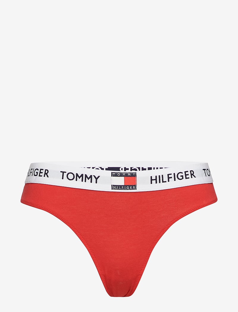 Tommy Hilfiger - THONG - stringtrusser - tango red - 0
