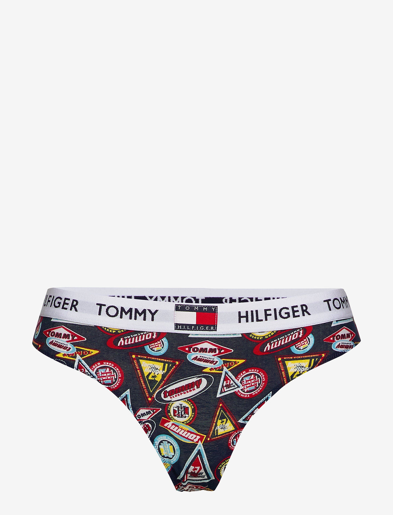 Tommy Hilfiger - THONG PRINT - wu_del1_smallheritage badges_n - 0