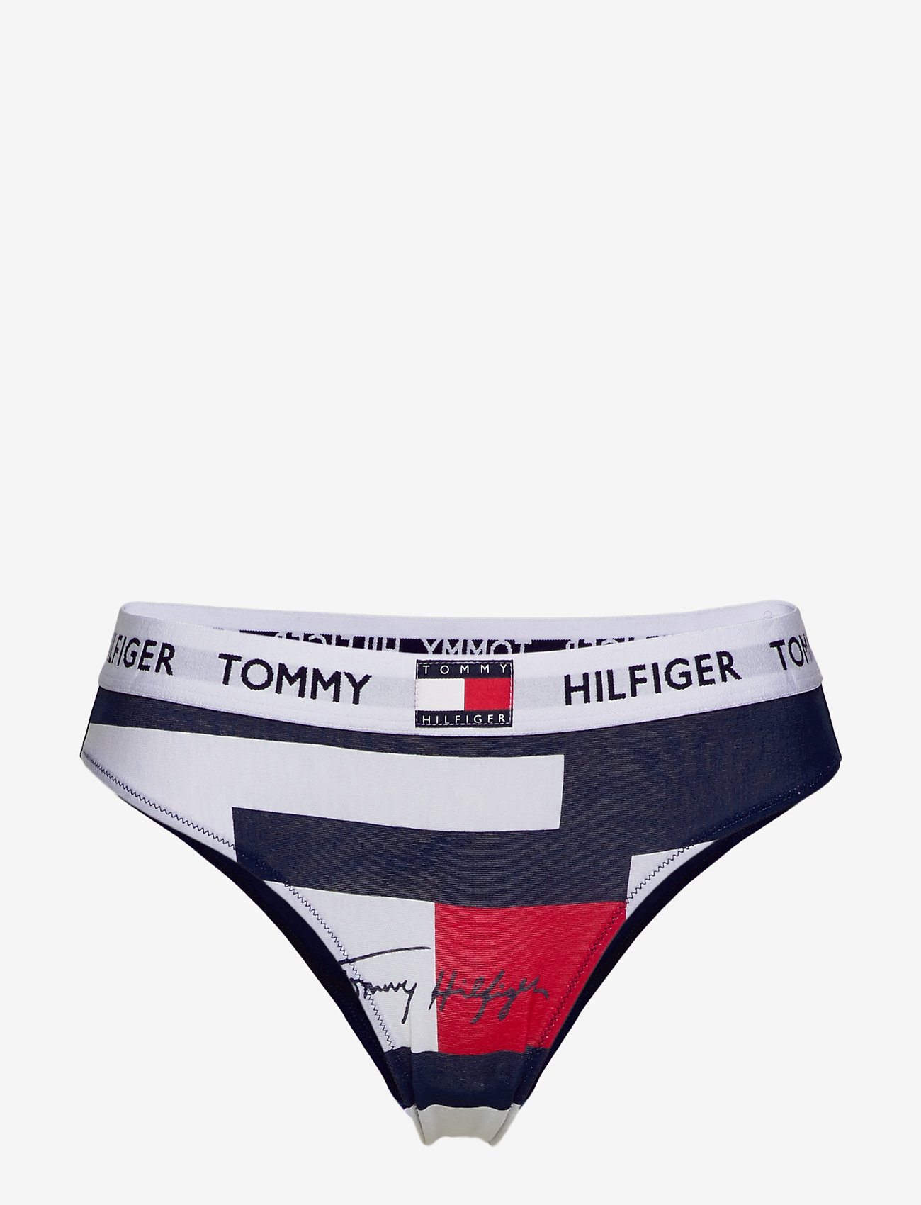 Tommy Hilfiger - BIKINI PRINT - wu_del1_stripeprint_navyblazer - 0