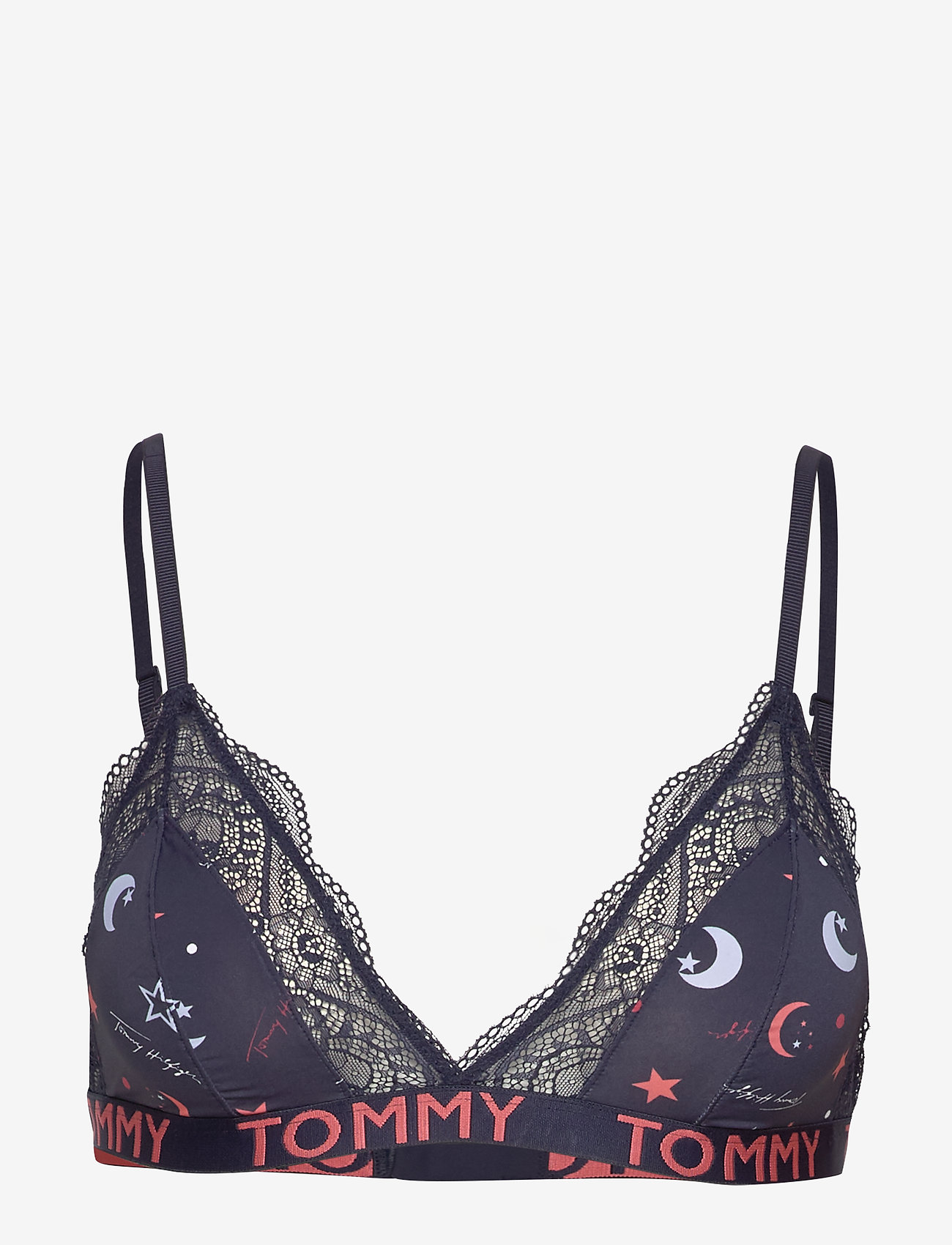 Tommy Hilfiger - TRIANGLE BRA PRINT - starprint_navyblazer - 0