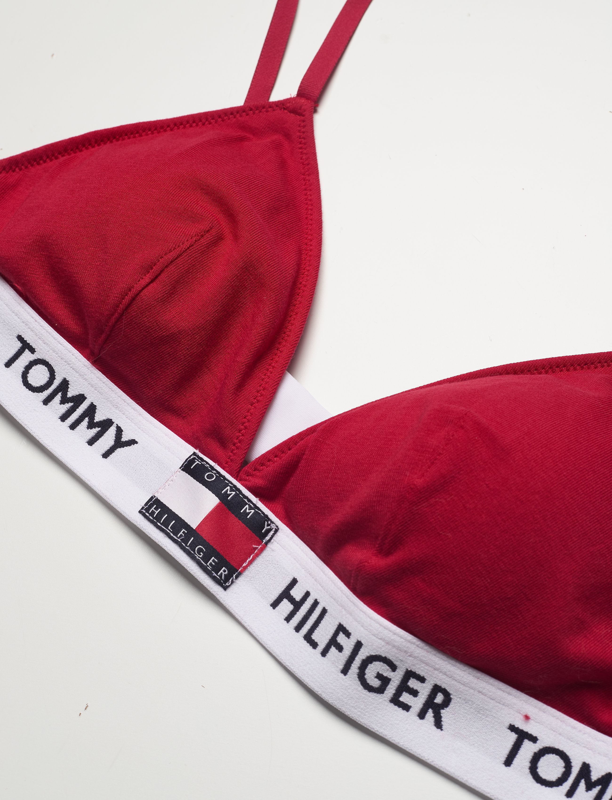 Tommy Hilfiger - PADDED TRIANGLE BRA - tango red - 2