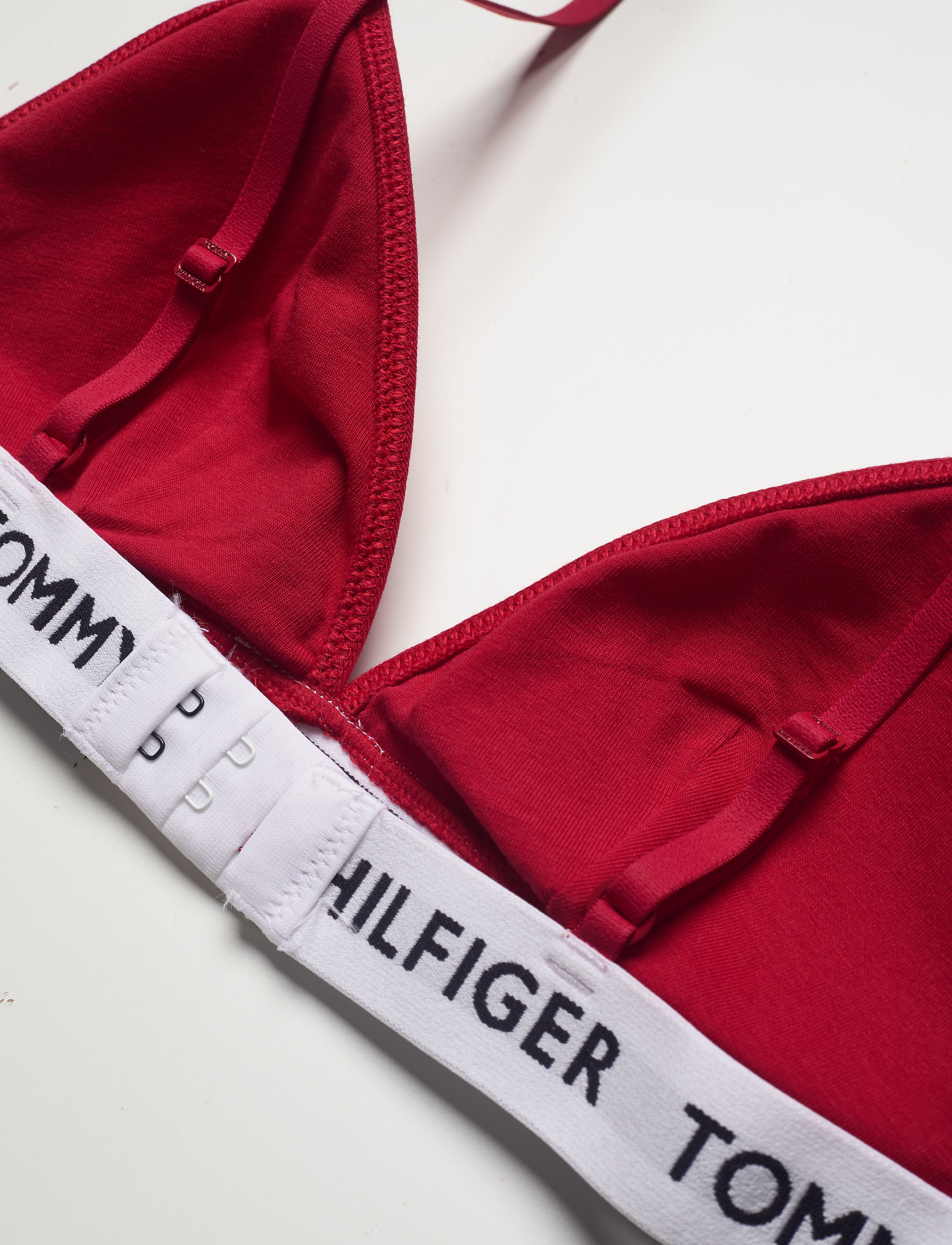 Tommy Hilfiger - PADDED TRIANGLE BRA - tango red - 3