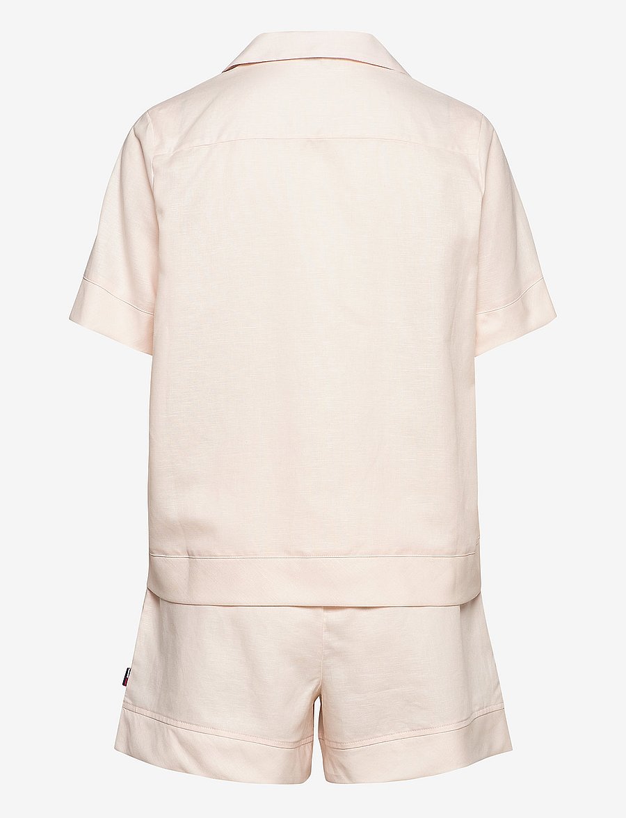 Tommy Hilfiger - SS SHORT SET LINEN - angel wing 11-1305 - 1