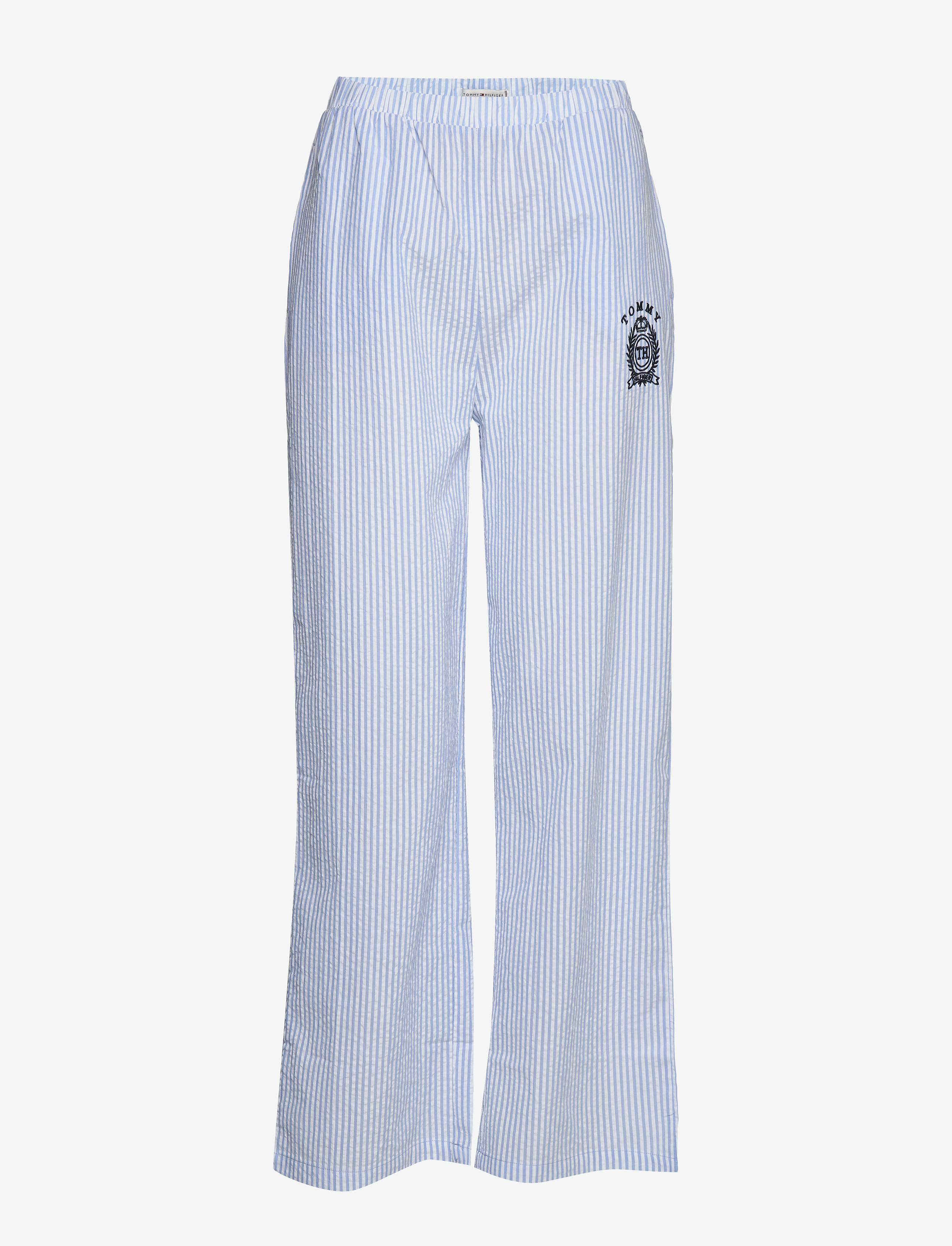 Tommy Hilfiger - PANT SEERSUCKER - cornflower blue - 0