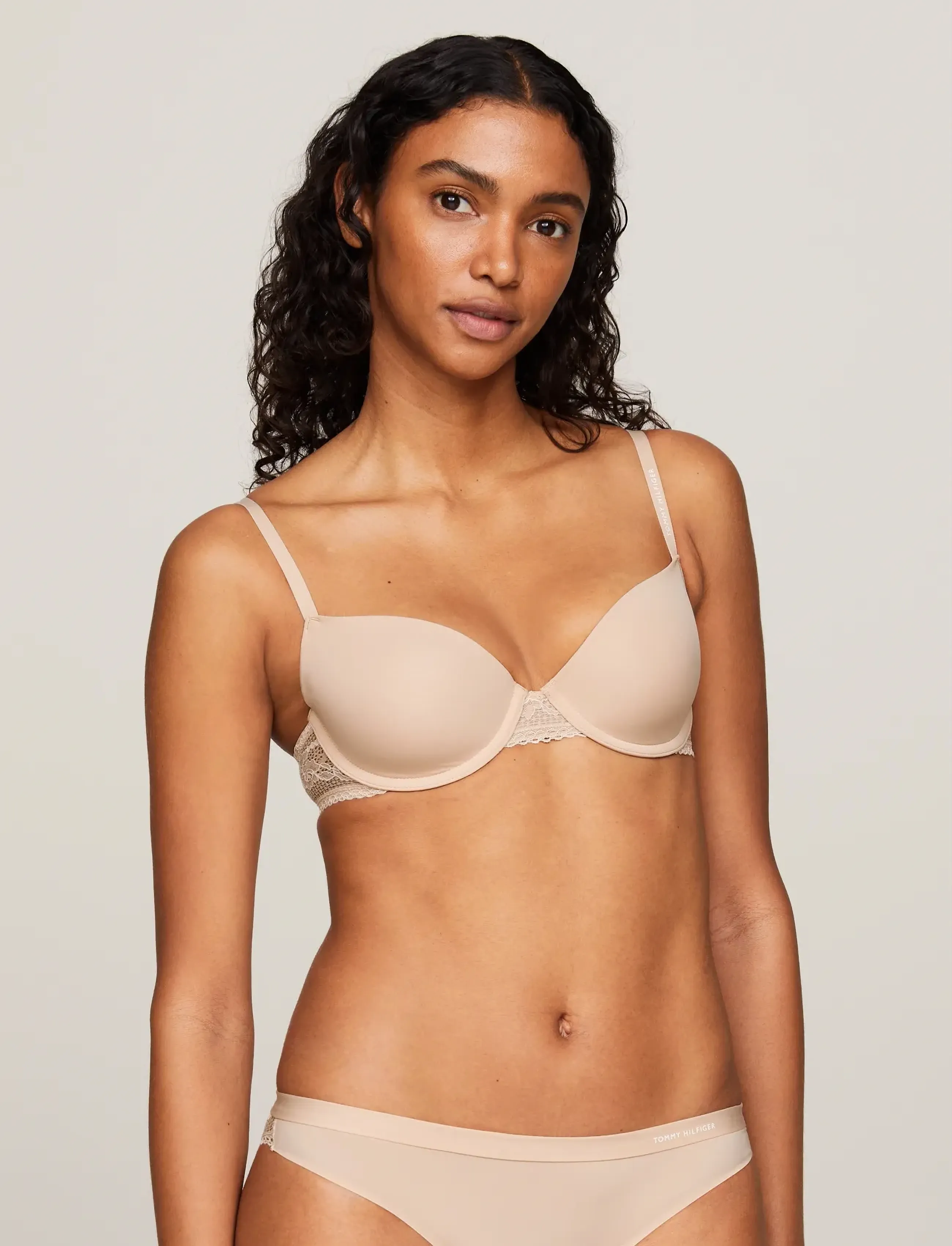Tommy Hilfiger Balconette, 75 C, Bras & Oberteile, Beige - Balconette Bras, Frauen