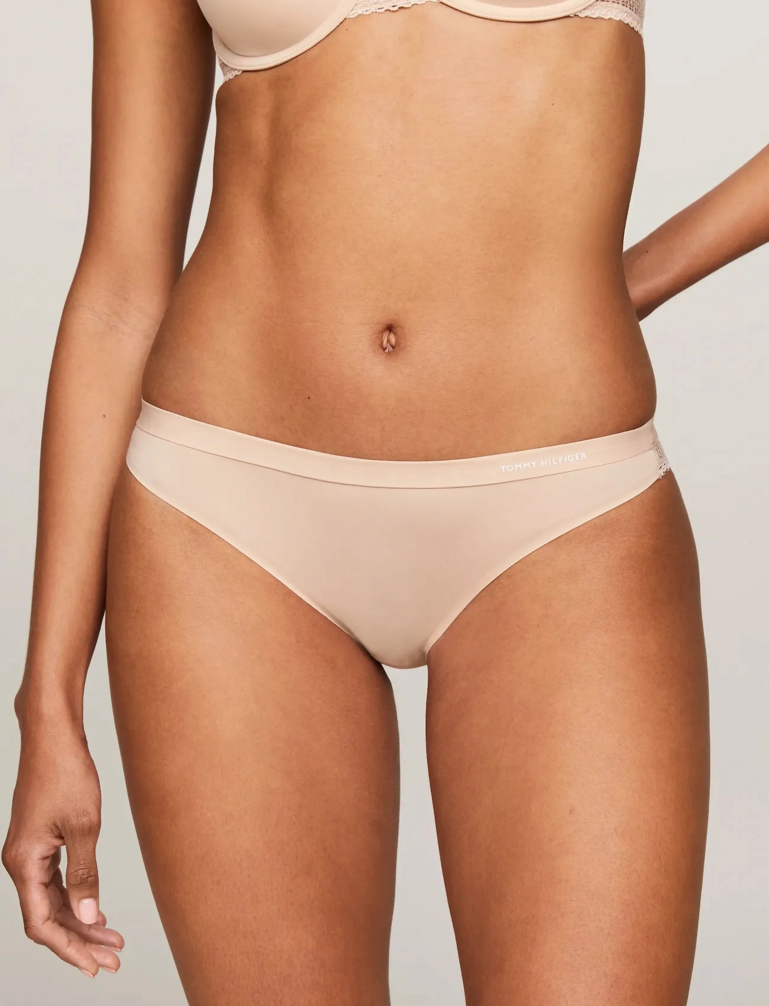 Tommy Hilfiger Bikini, M, Bikini Unterteile, Rosa - Briefs, Frauen