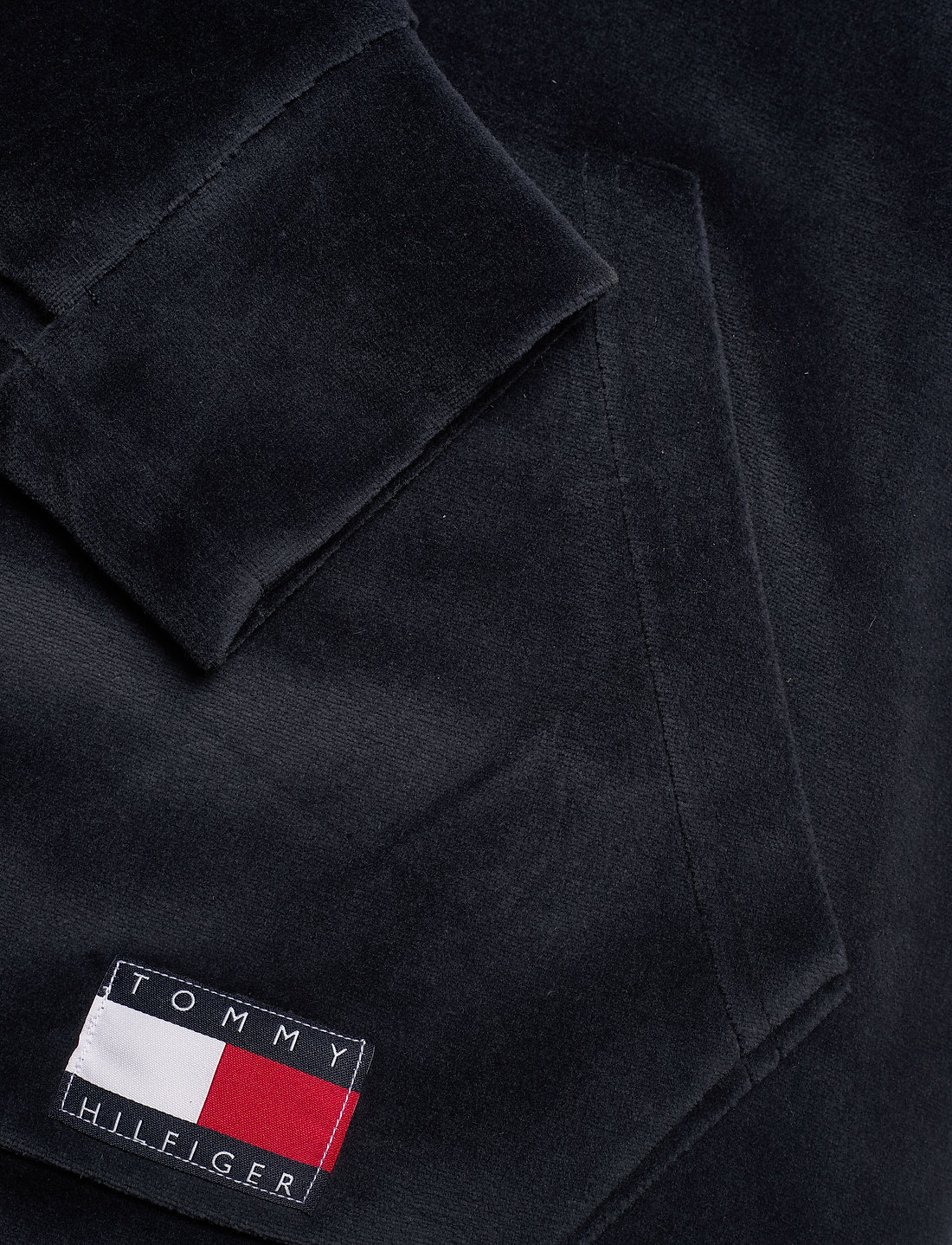 Tommy Hilfiger Oh Hoodie Velour shop at Booztlet