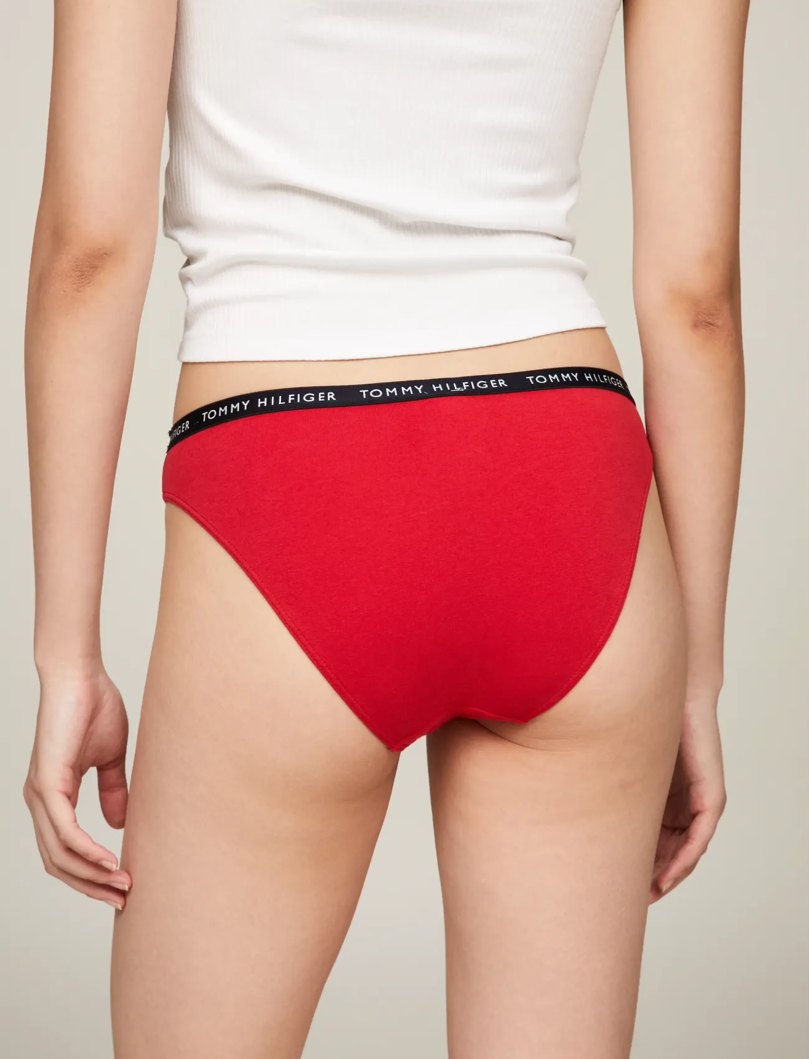 Tommy Hilfiger - 3P BIKINI - desert sky white primary red - 2