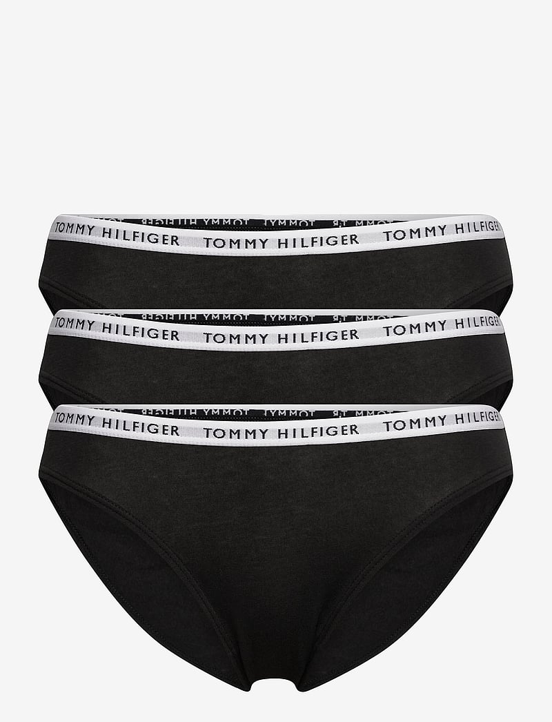 Tommy Hilfiger - 3P BIKINI - briefs - black black black - 1